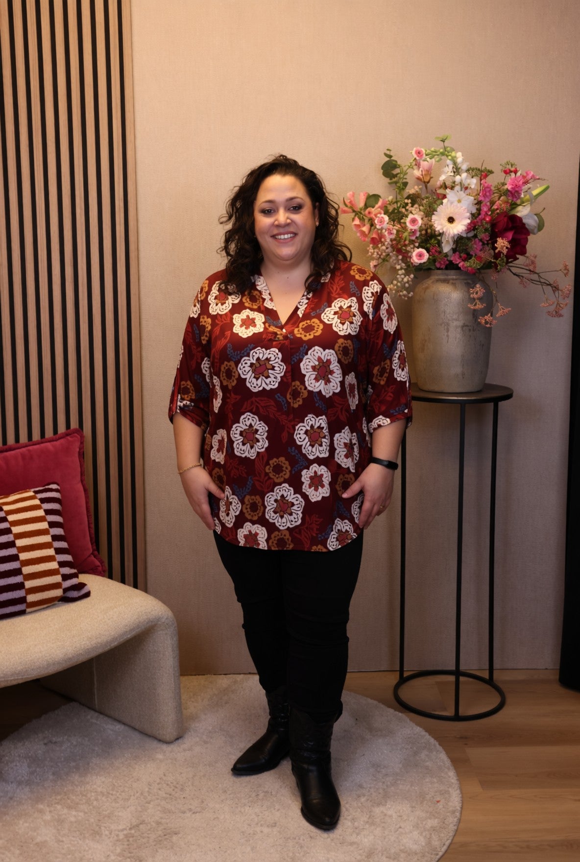 Olivia | Blouse roze
