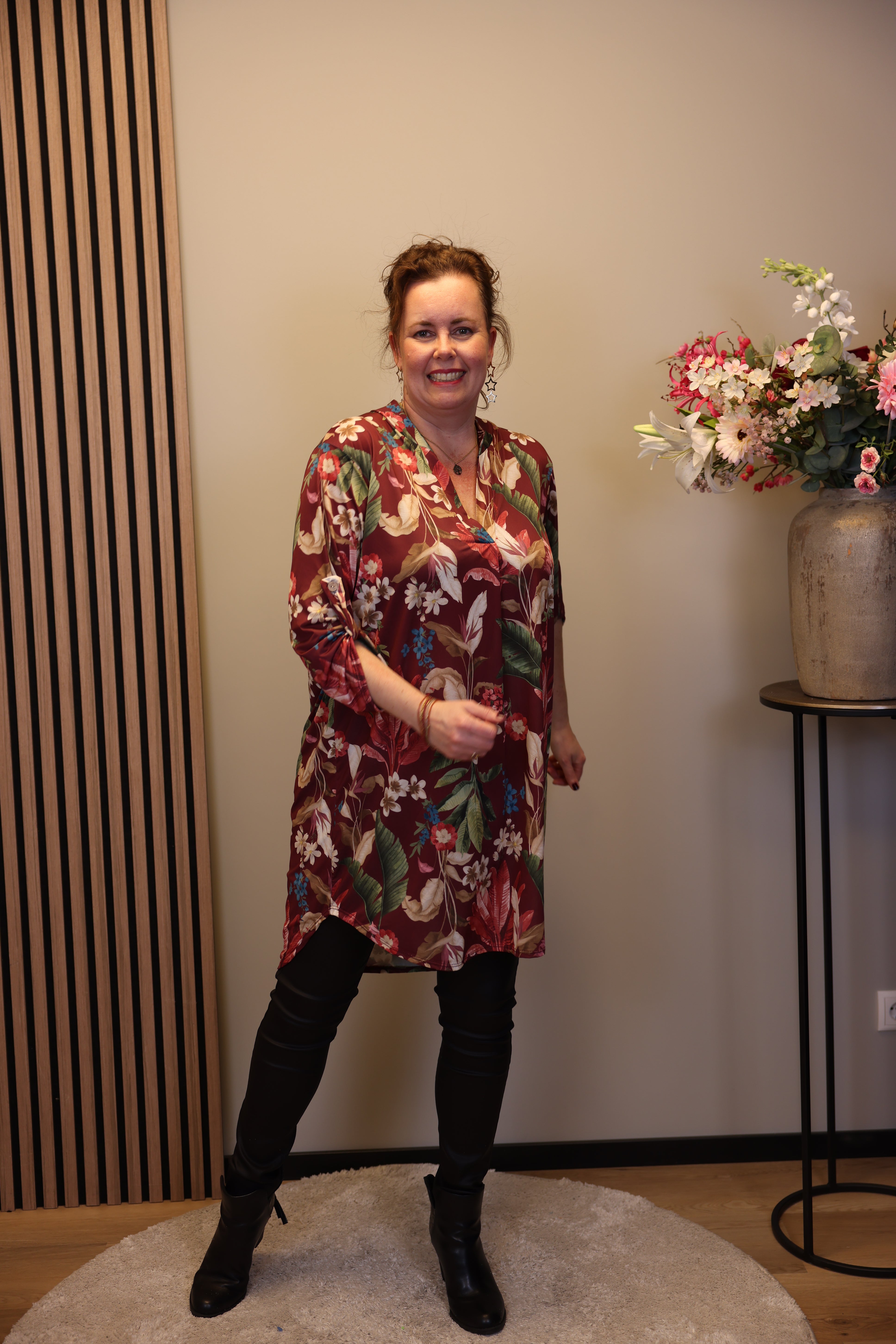 Noëlle | tuniek roze 52 t/m 58