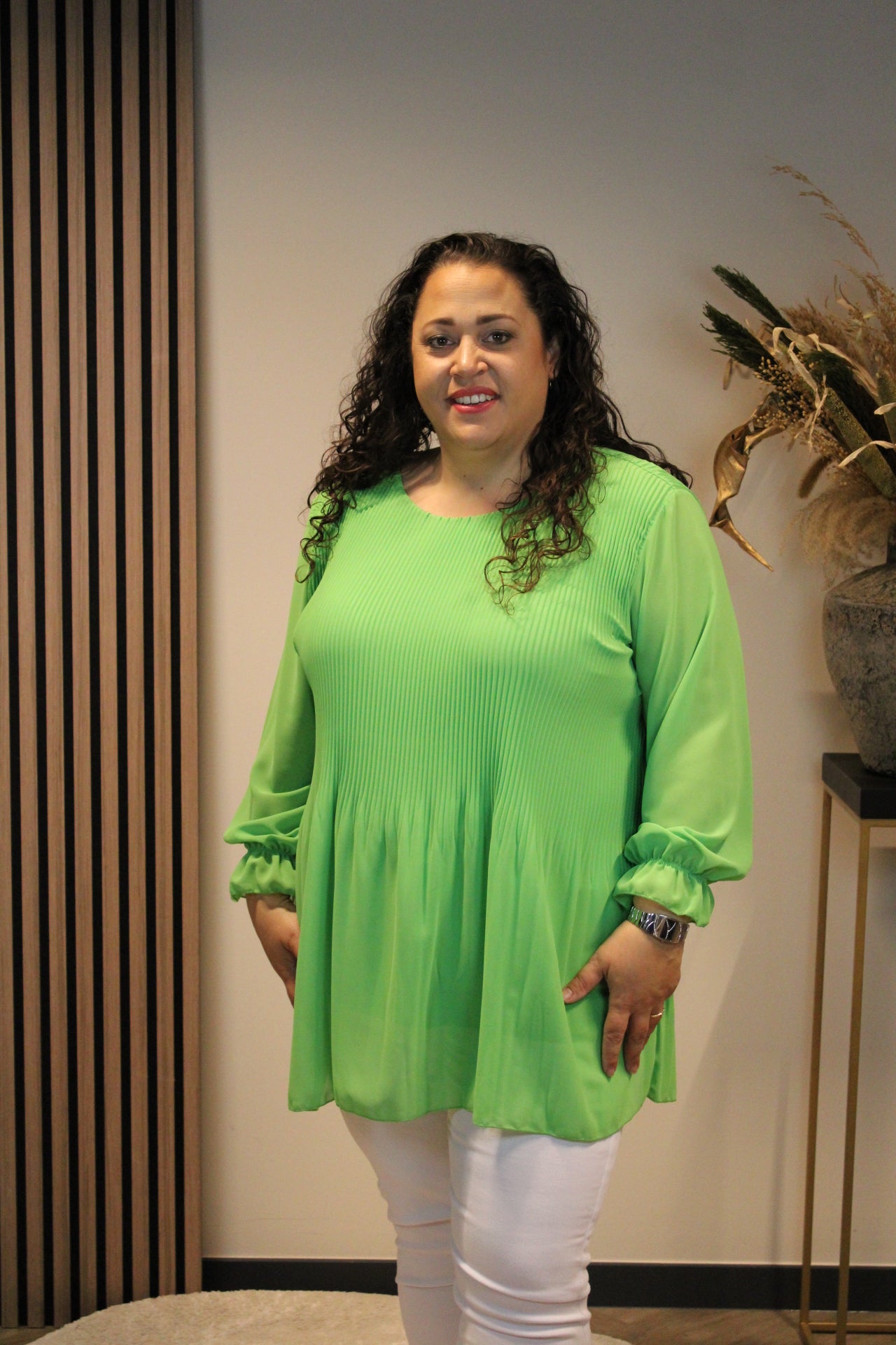 Mabel | Blouse Groen 44 t/m 52