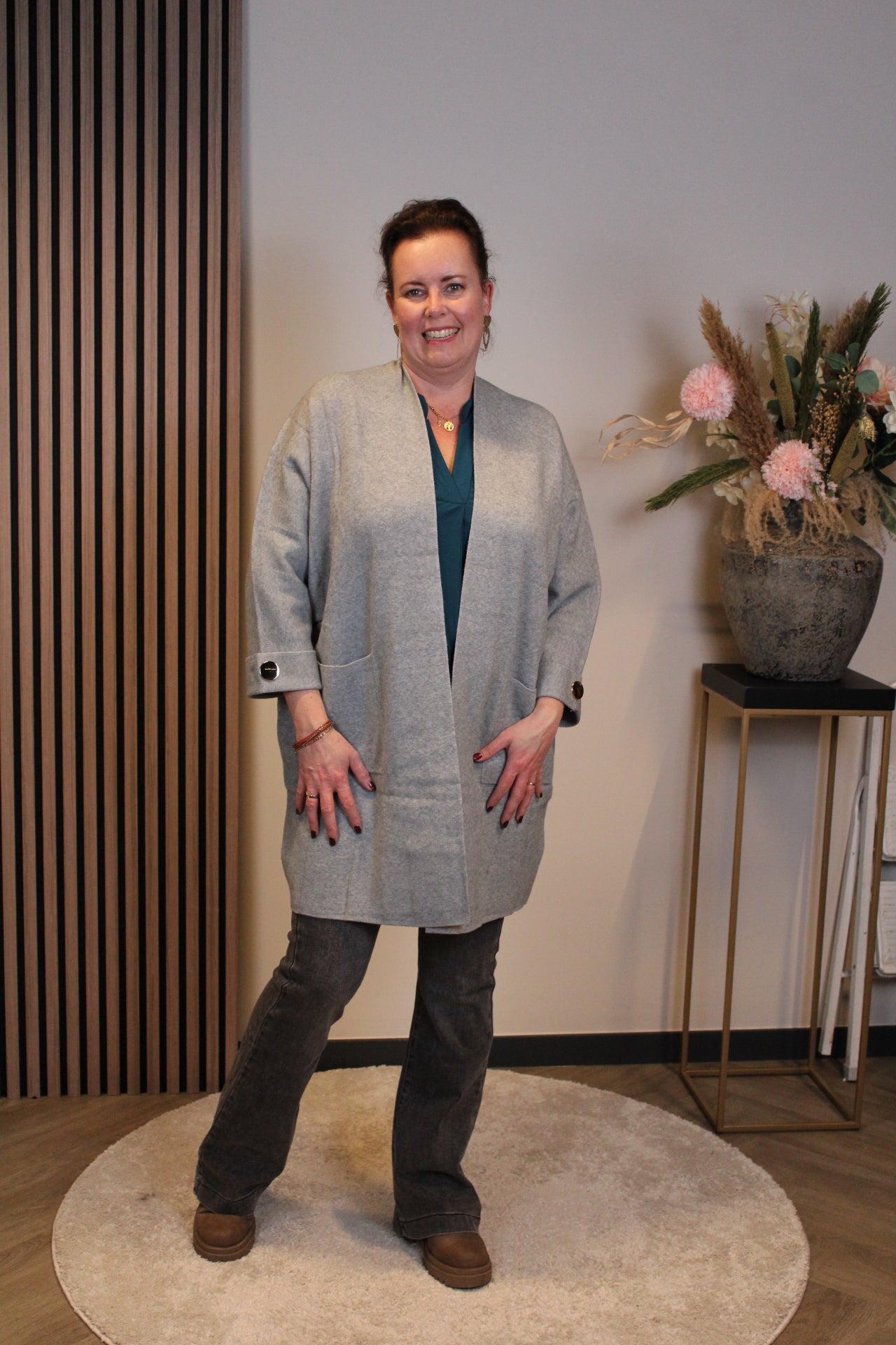 Mae | vest grijs 42 t/m 46