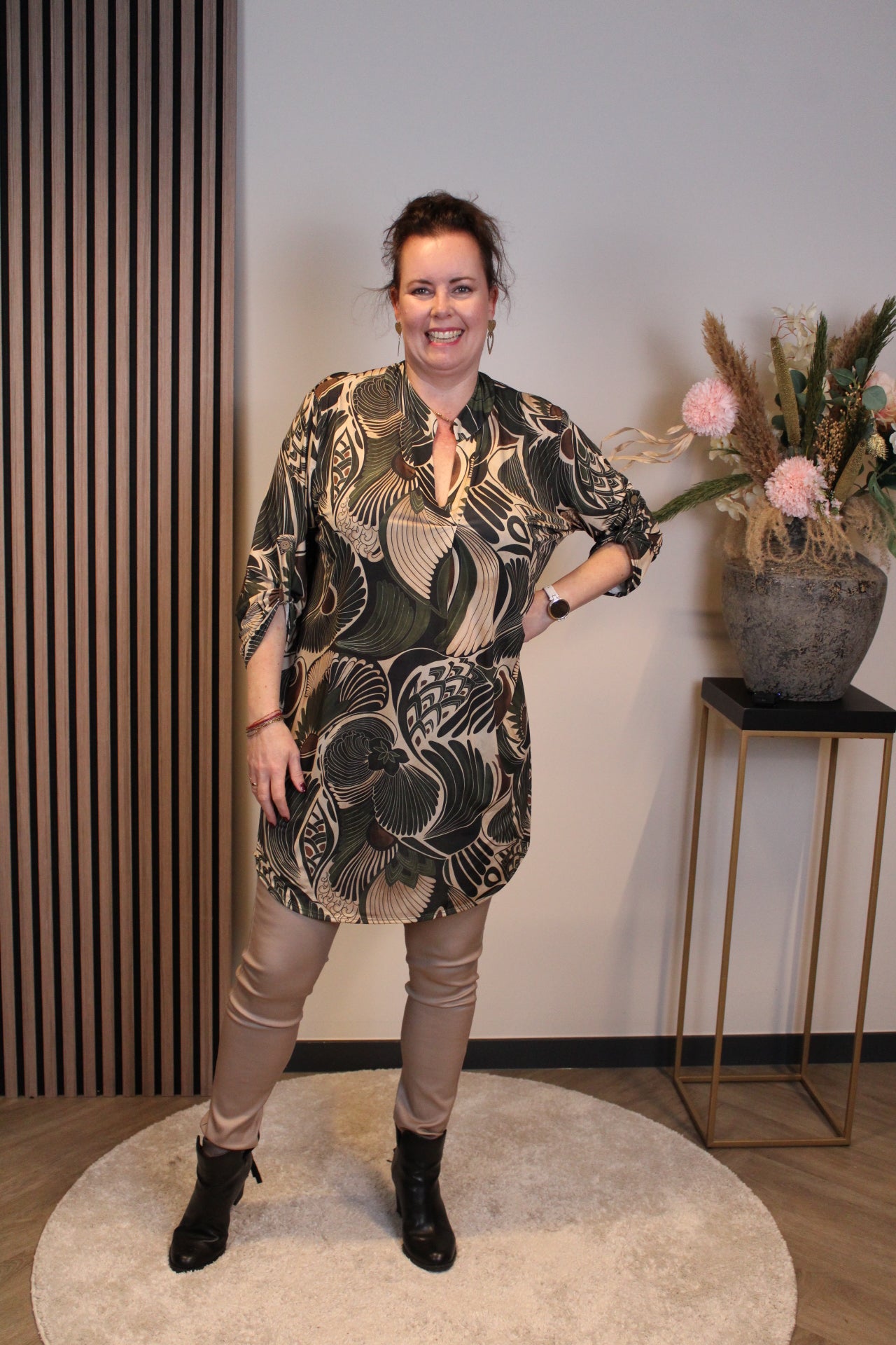 Ilona | tuniek groen 38 t/m 48