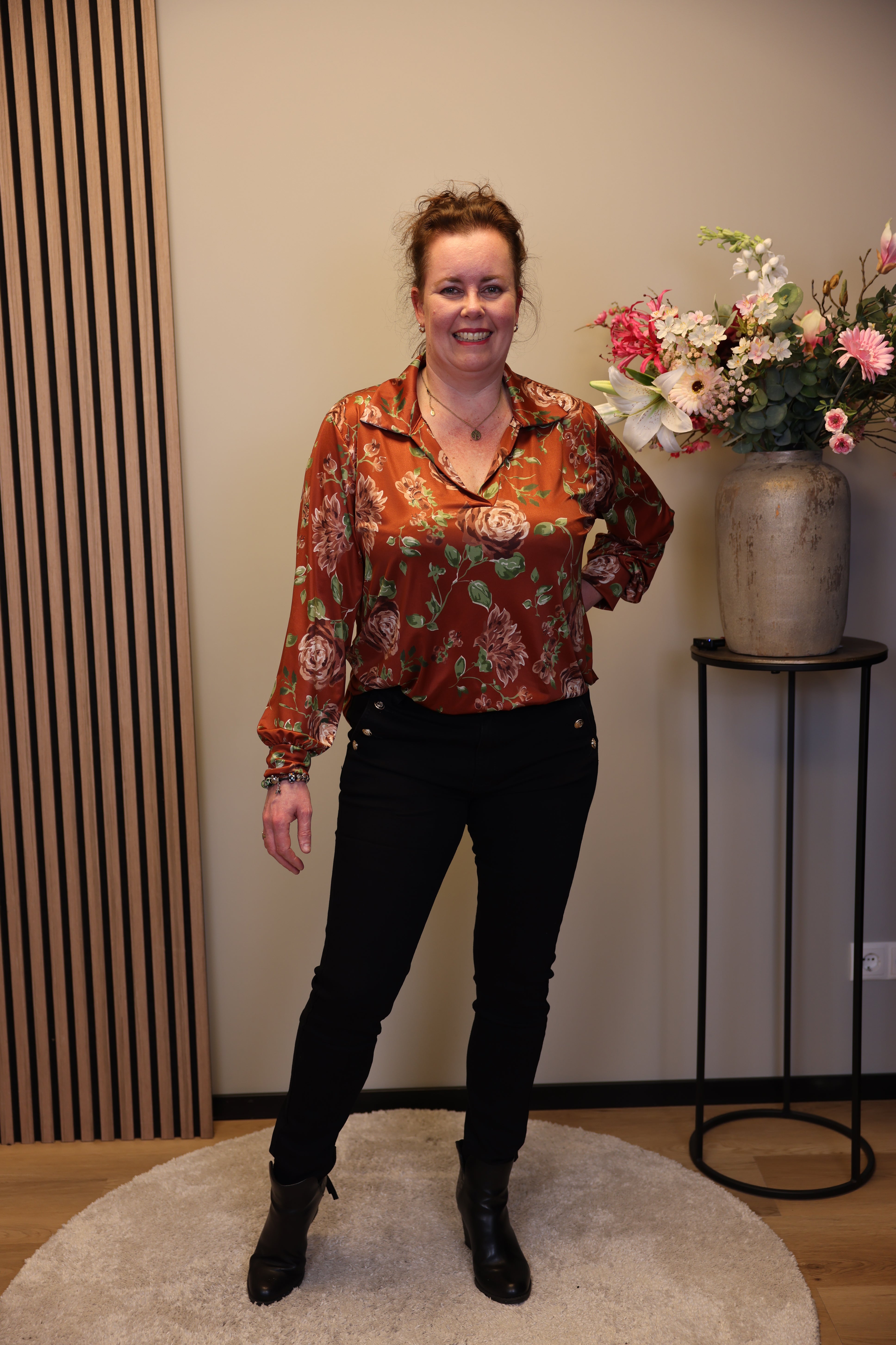 Tina | Jeans zwart 40 - 50