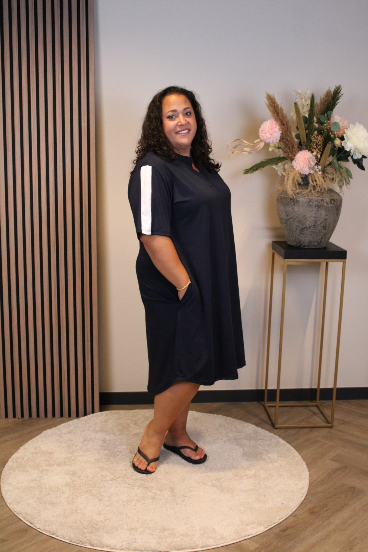 Yara | Jurk blauw 40 t/m 44