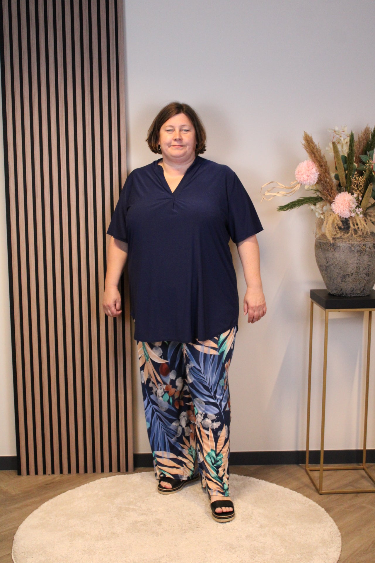 Karlijn | Broek blauw