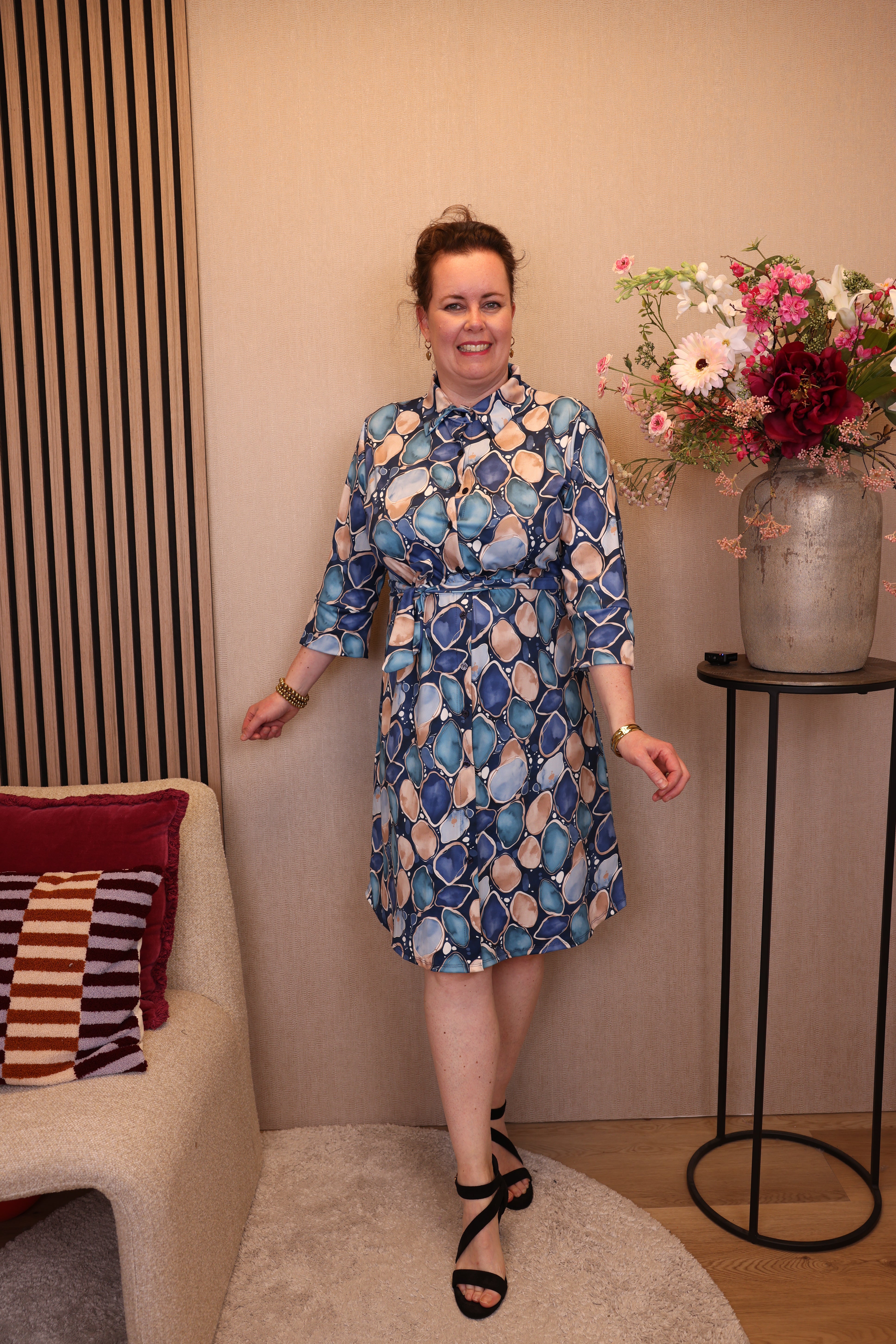Anita | Jurk blauw