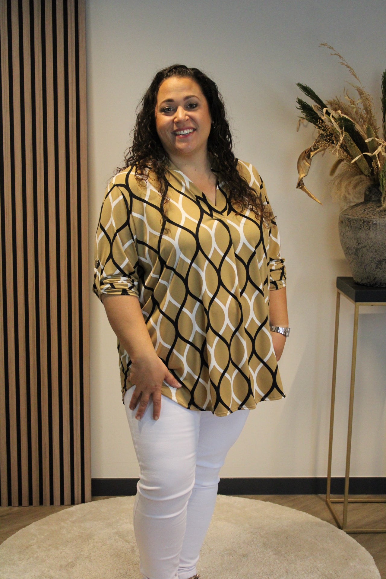 Hannah | Blouse camel