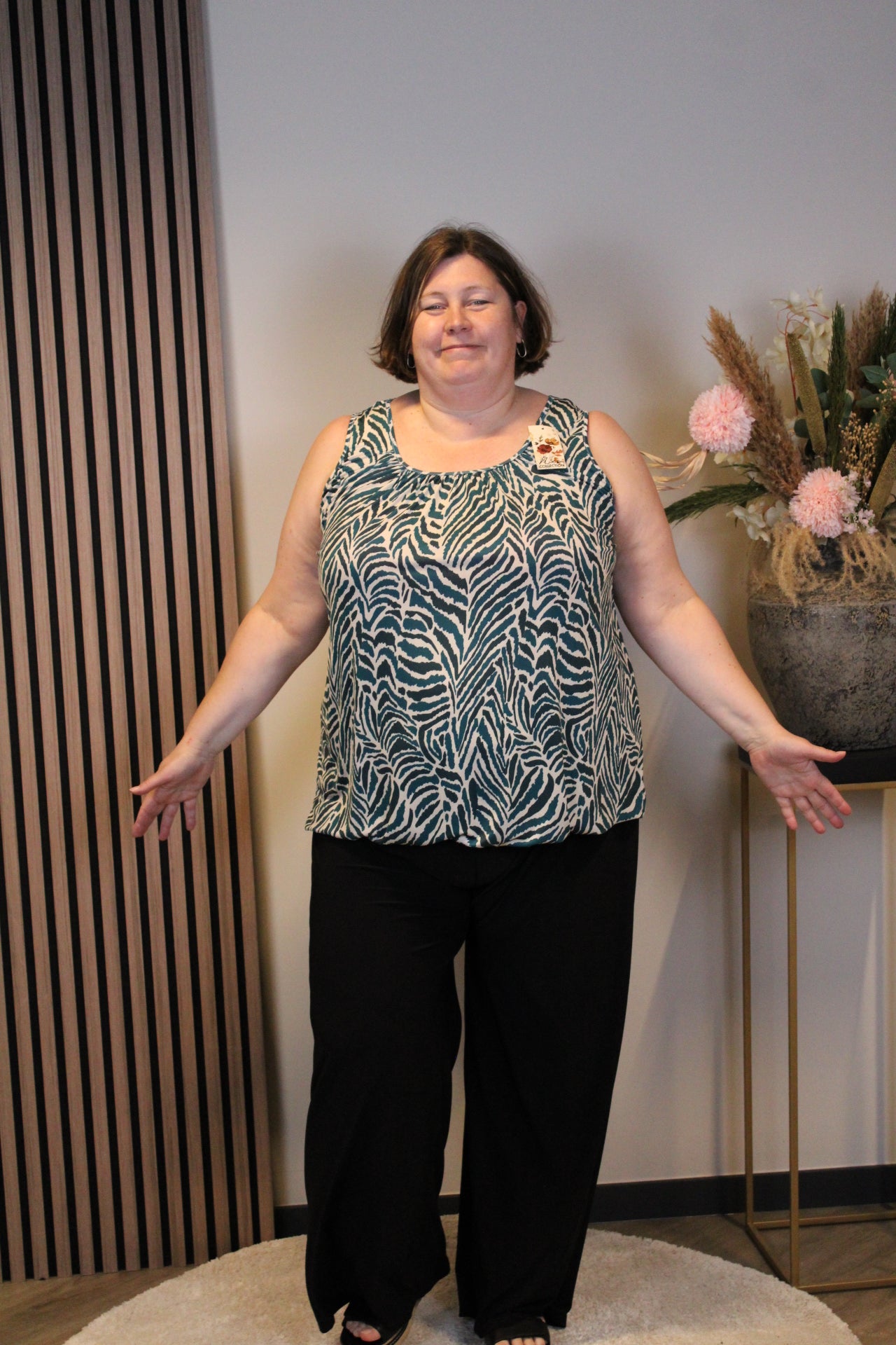 Elske | top groen 52 t/m 58