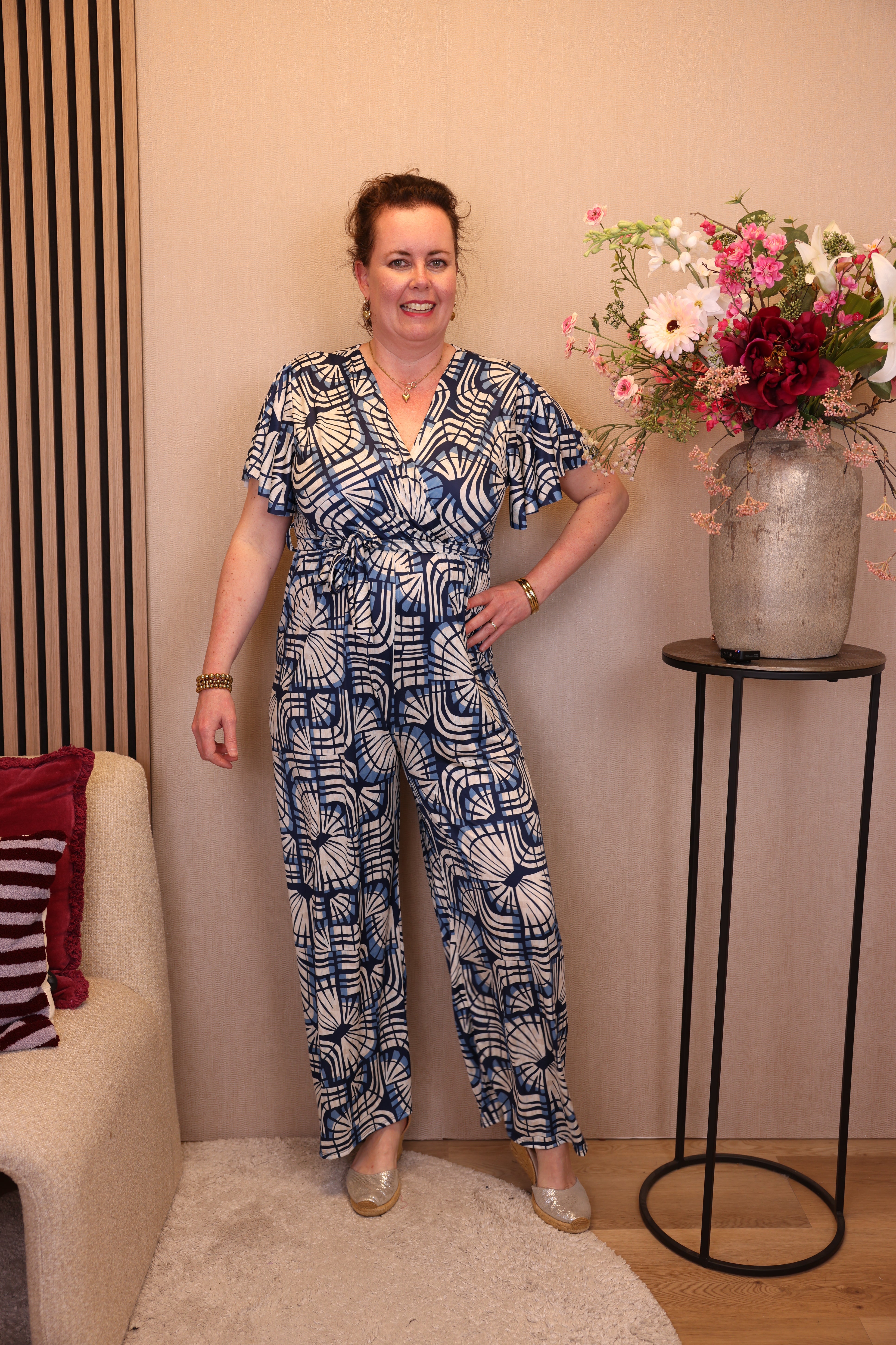 Iris | Jumpsuit blauw