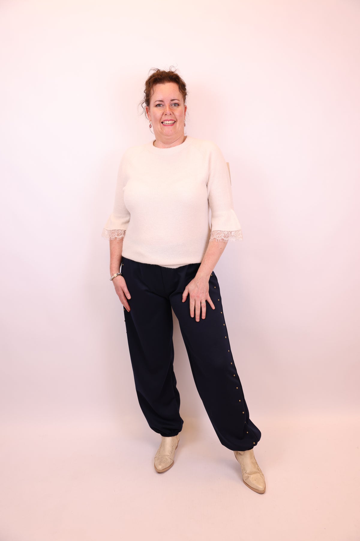 Jolie | Broek navy