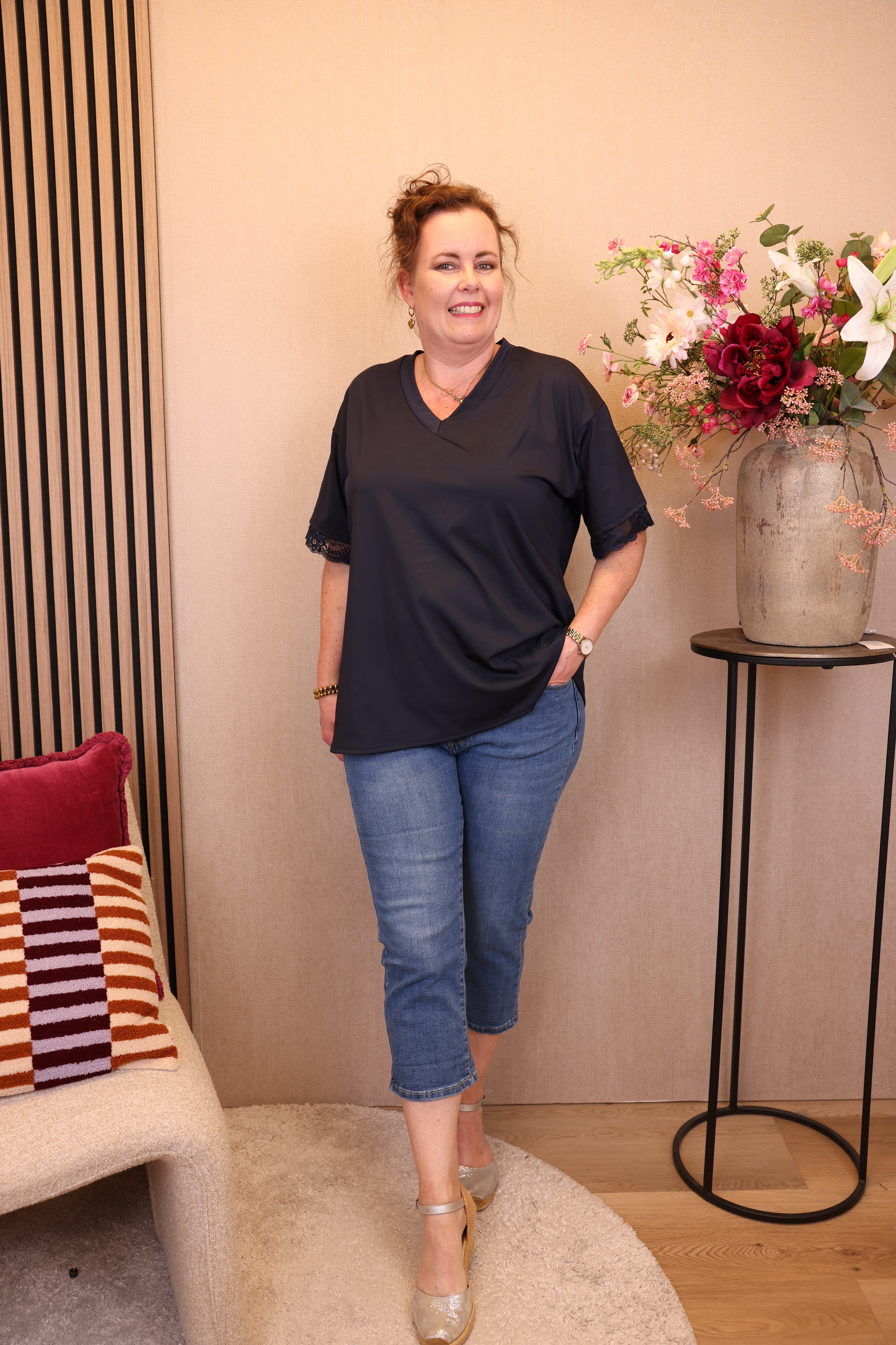 Lola | Top blauw