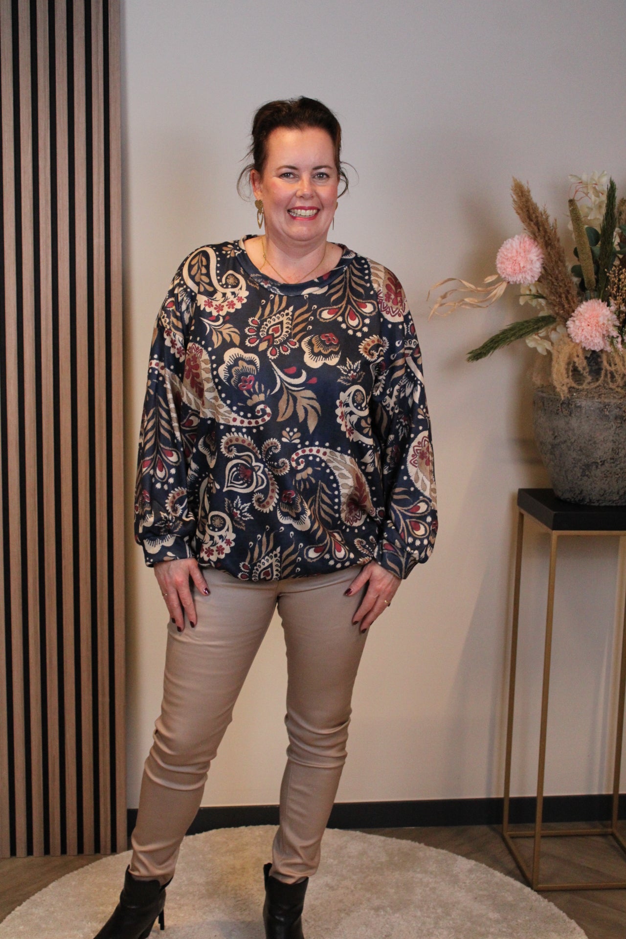 Cato | trui navy 46 t/m 50