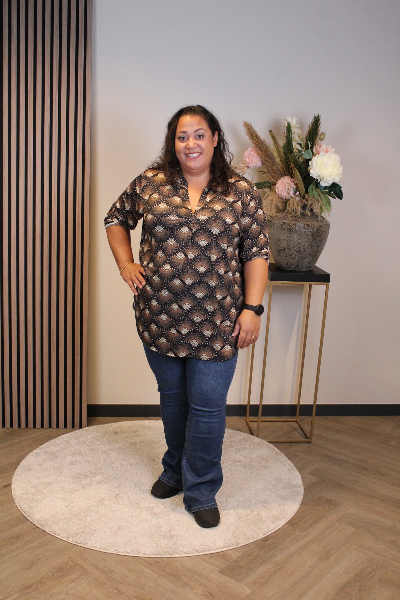 Dora | Blouse zwart