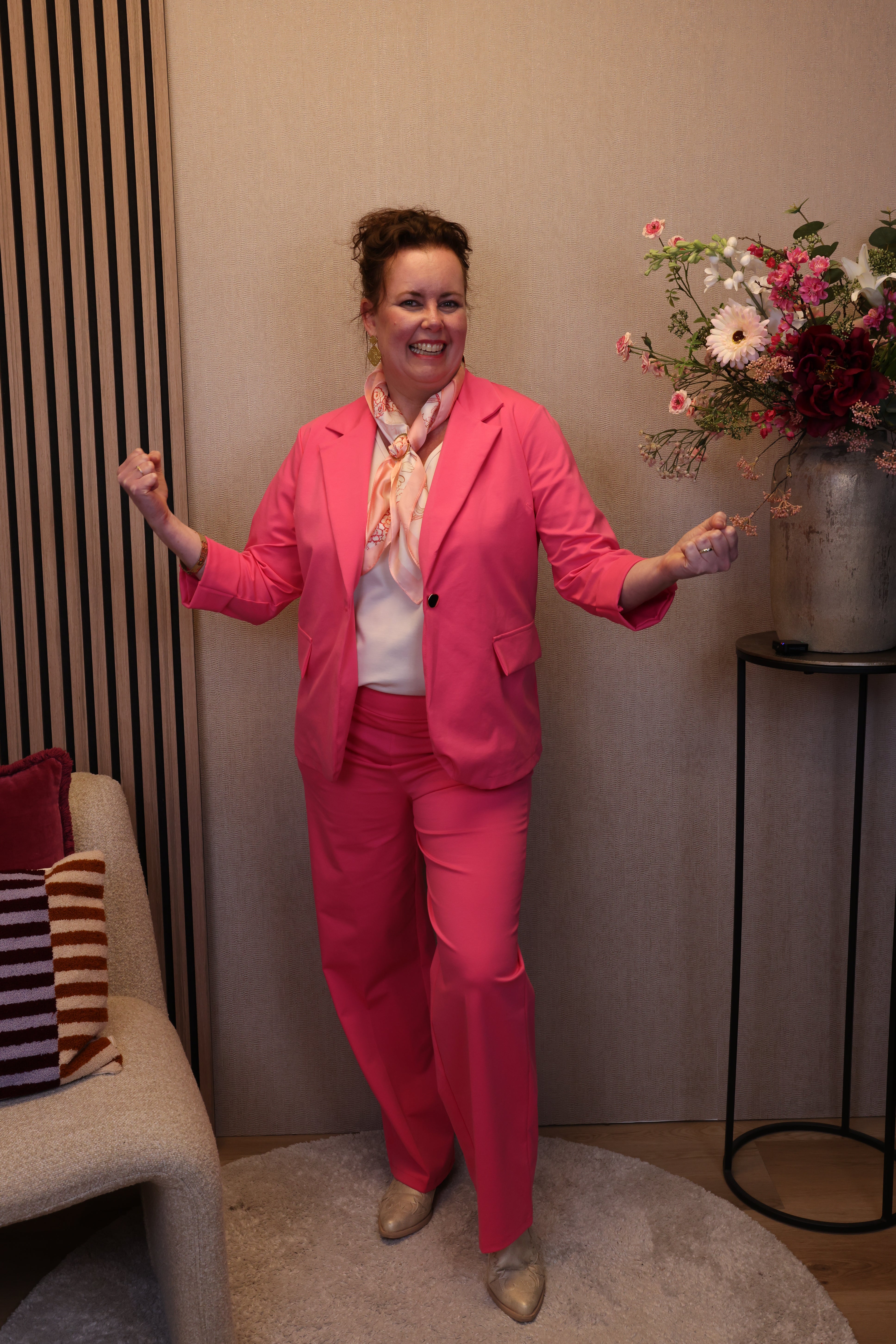 Angelique | 2 delige set roze