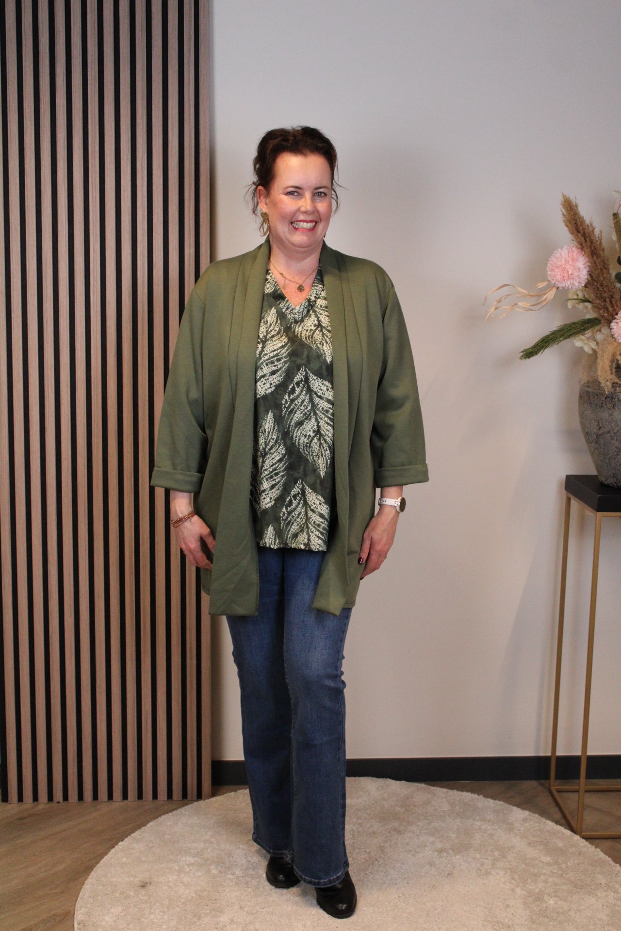 Liv | vest groen 40 t/m 44