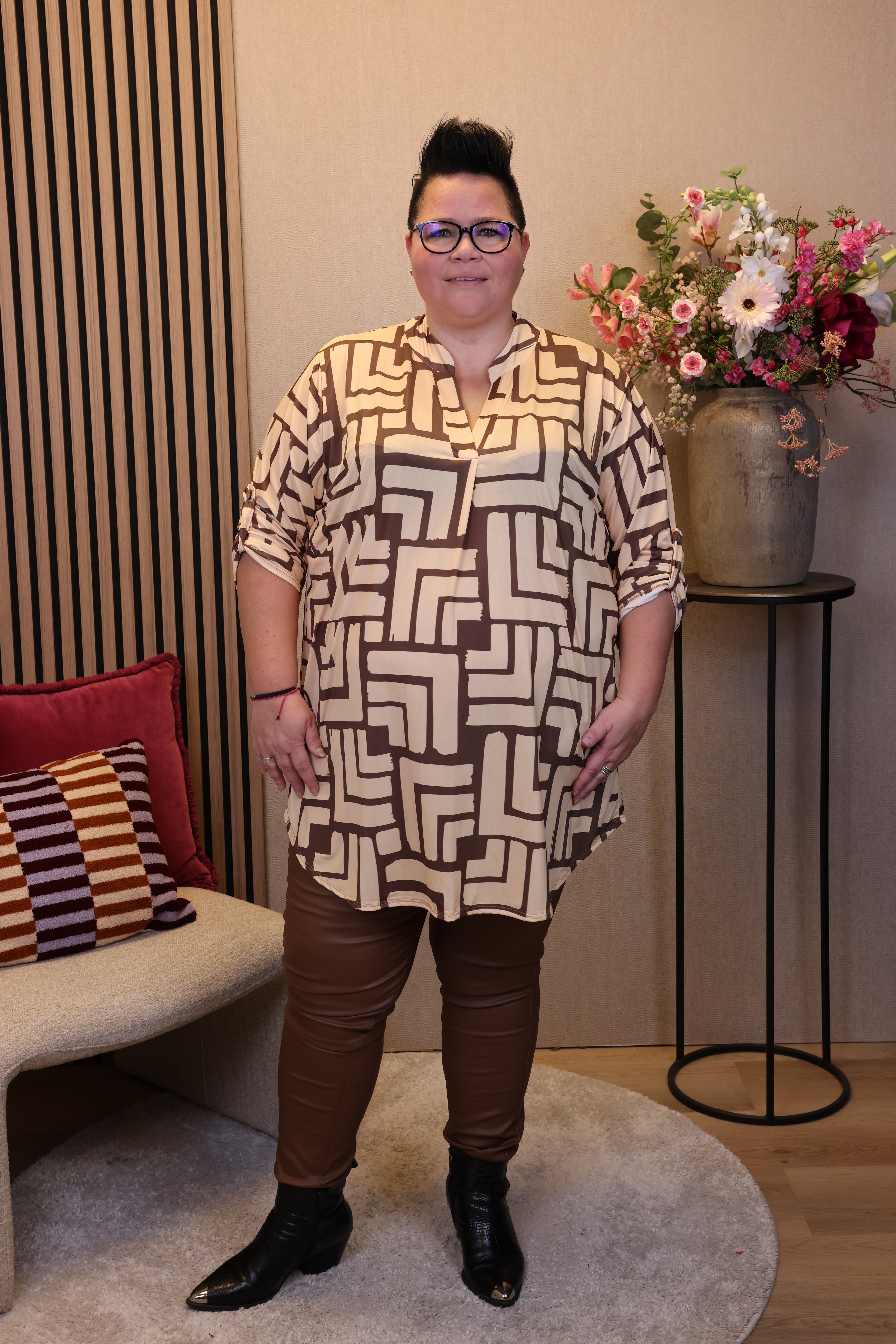 Anouk | Blouse beige