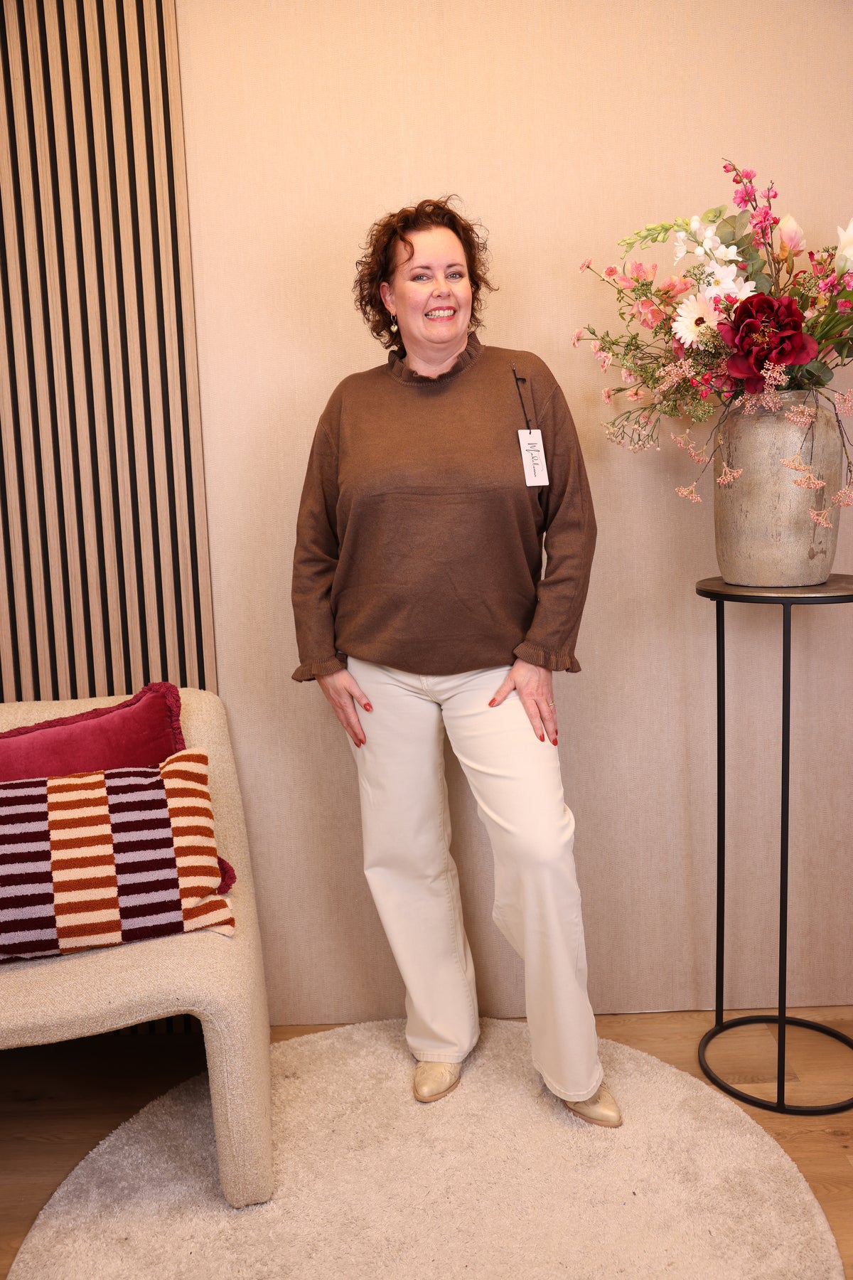 Fleur | Trui bruin