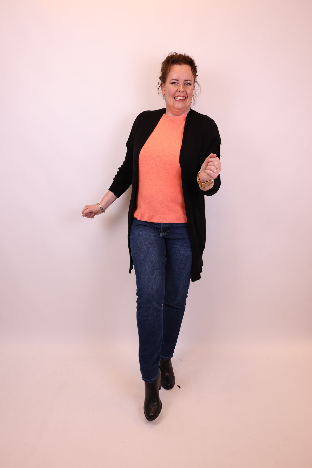 Nora | Vest zwart
