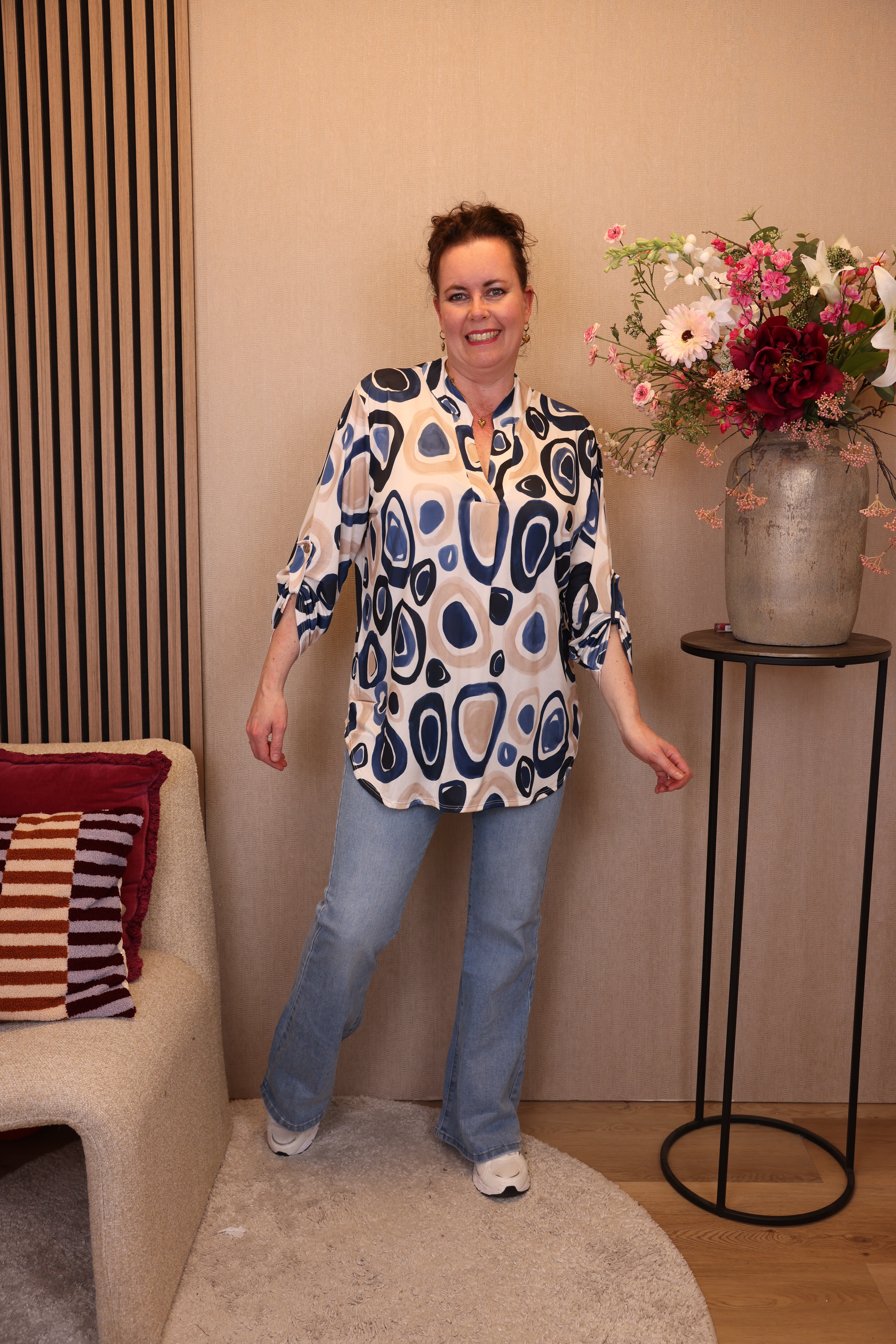 Nikita | Blouse blauw