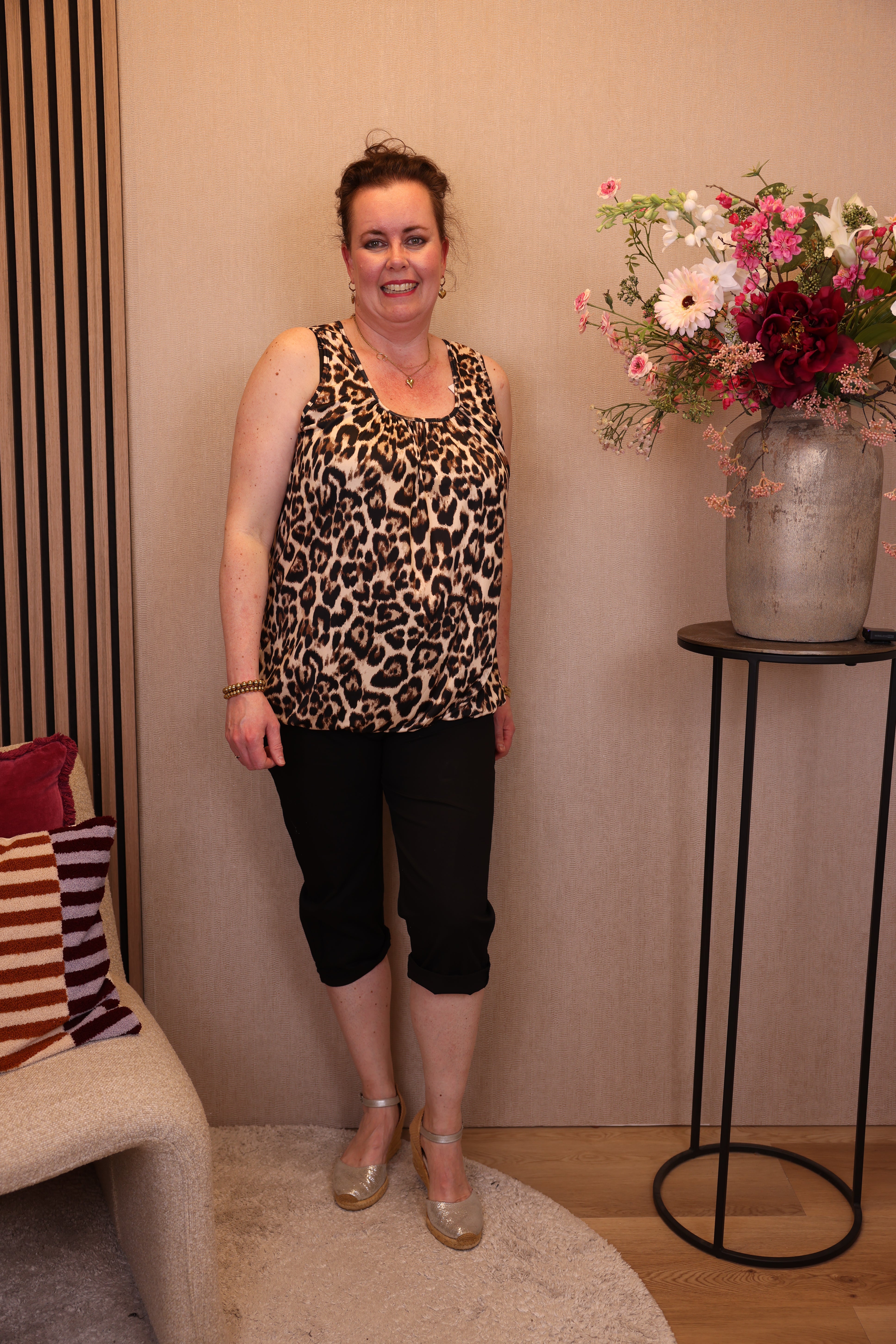 Isabel | Ballon top panter