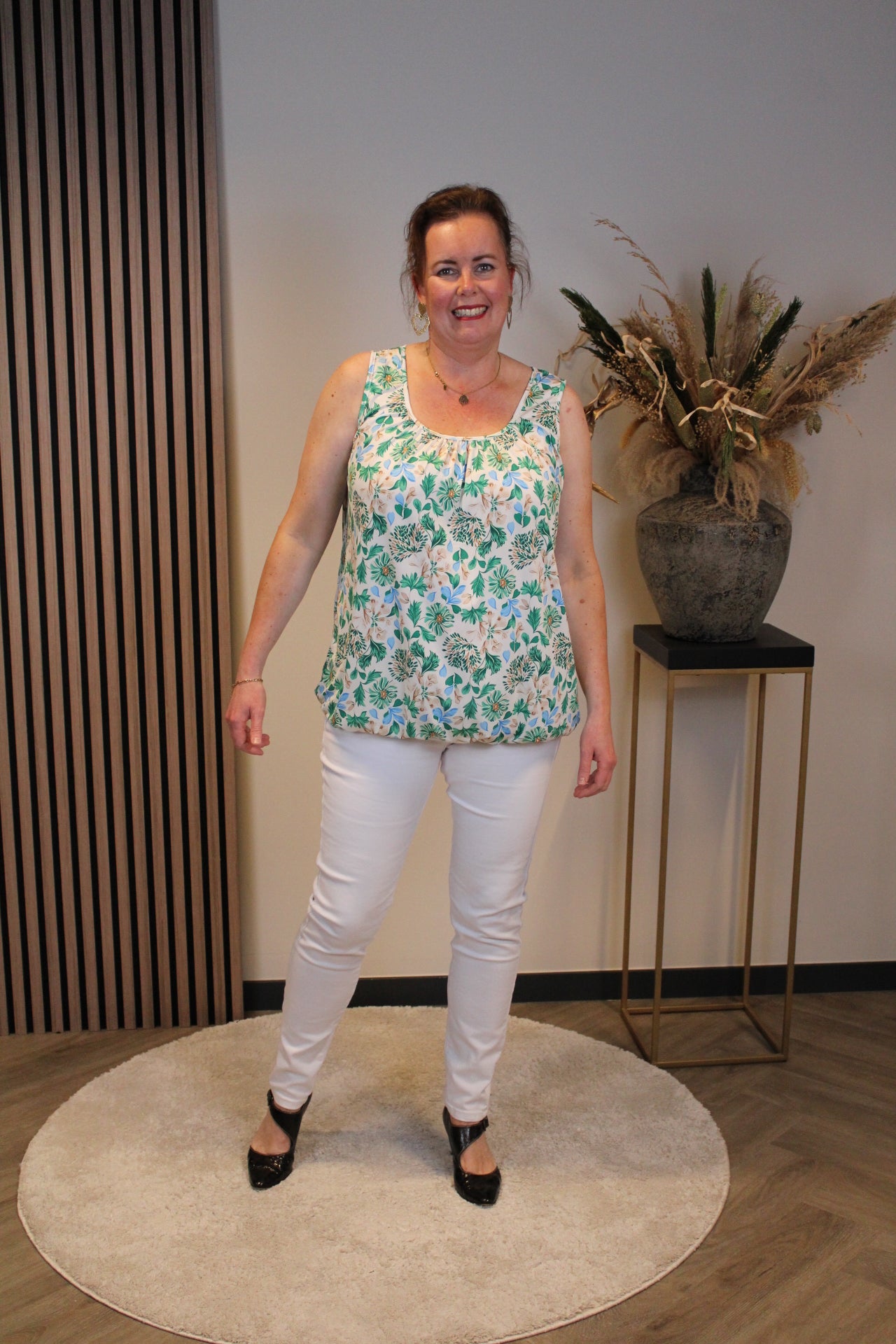 Grietje | top groen 38 t/m 48