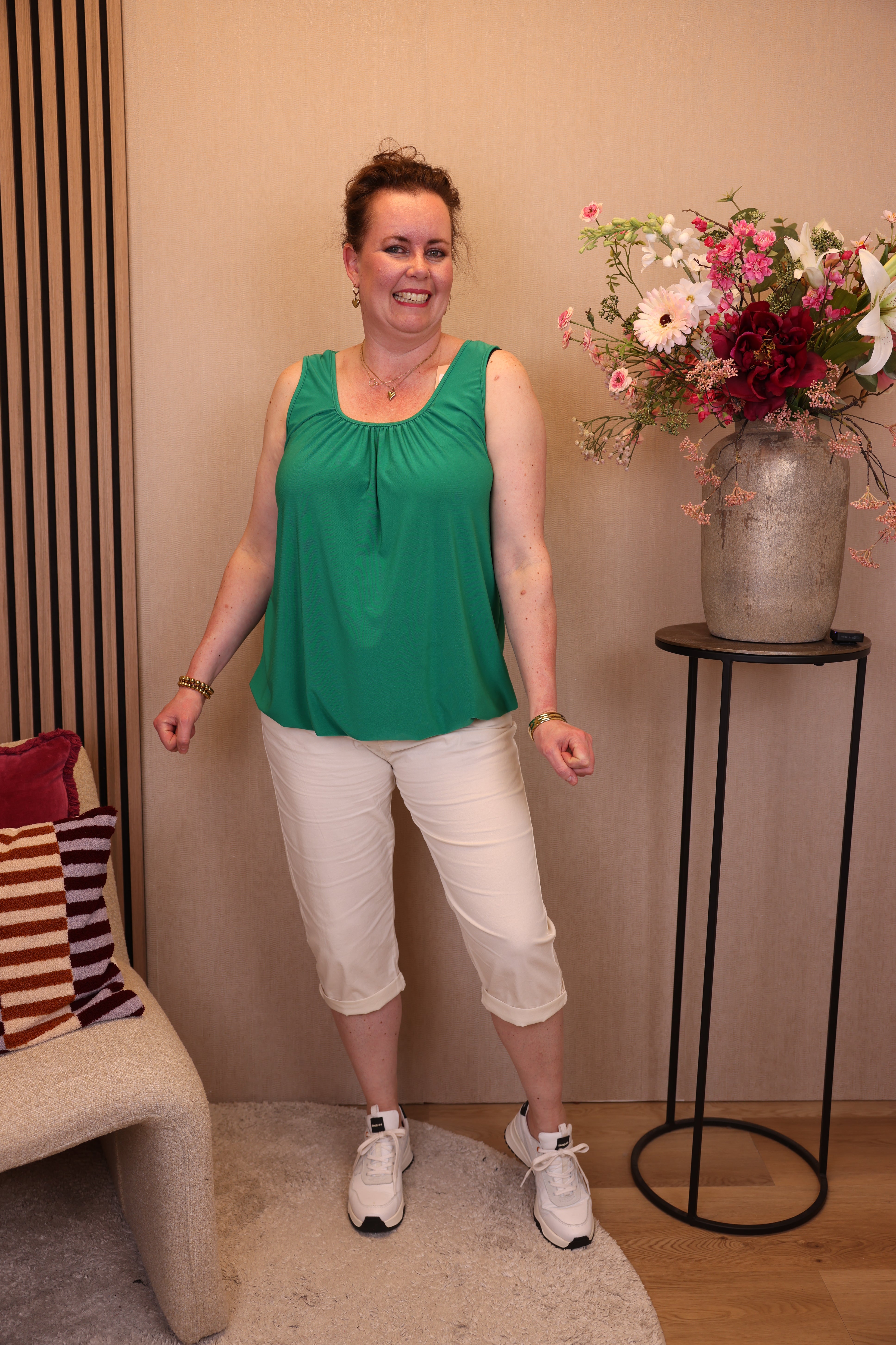 Roos | Ballon top appel groen