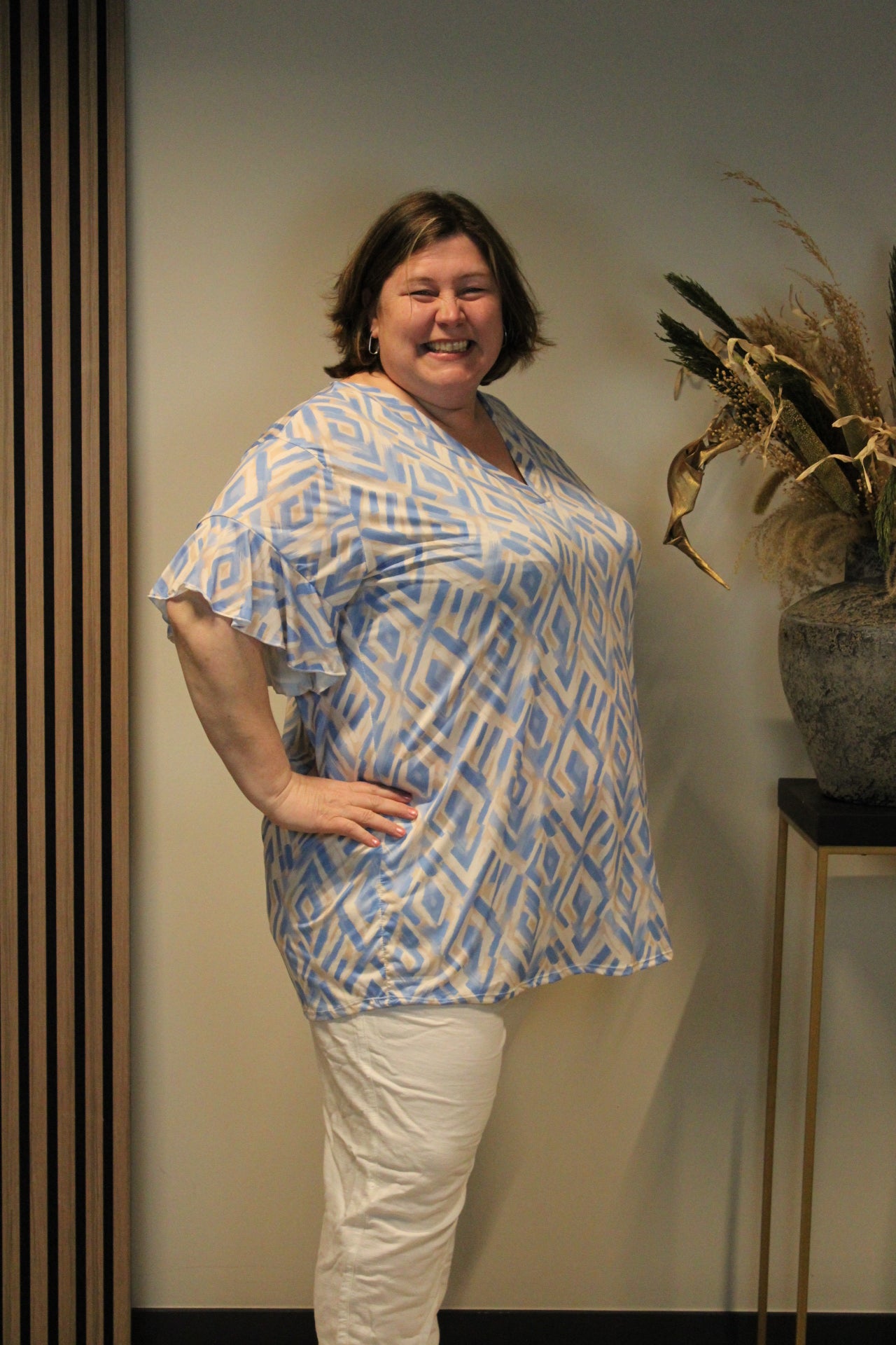 Ruby | Top blauw