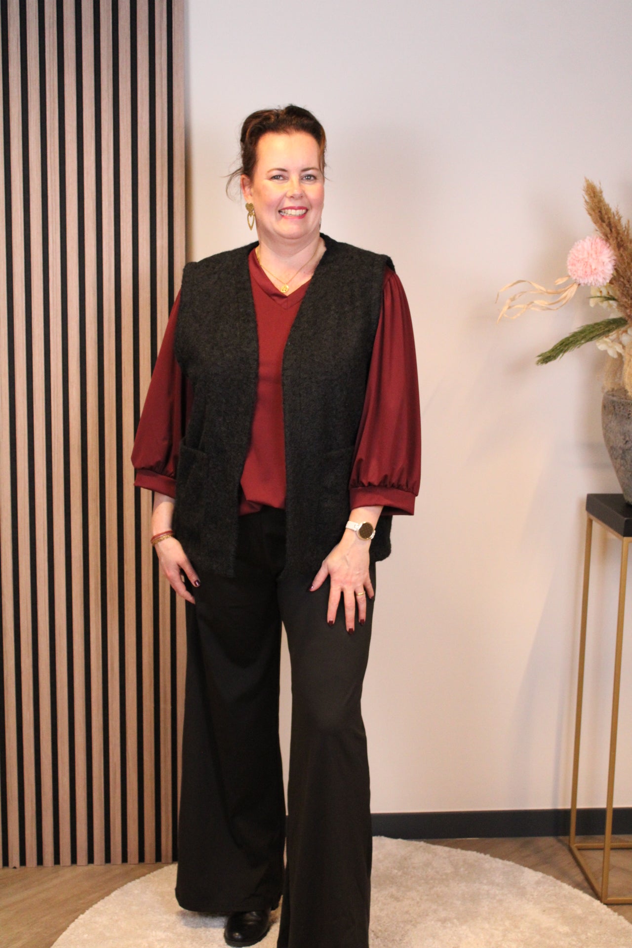 Kiki | Broek zwart 40 t/m 44 (lang model 167–178 cm)