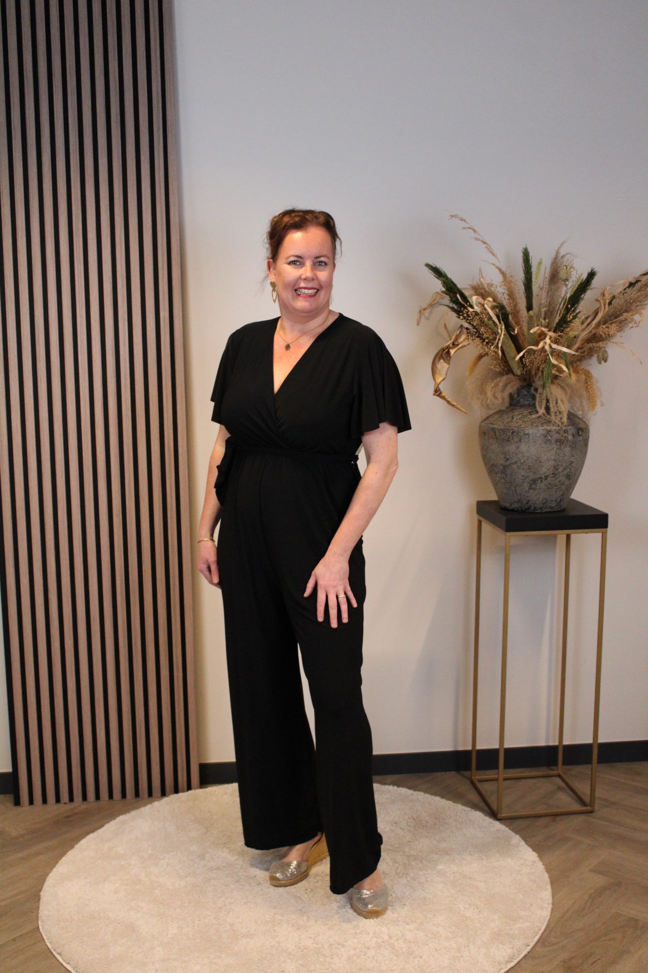 Mara | Jumpsuit zwart 38 t/m 44