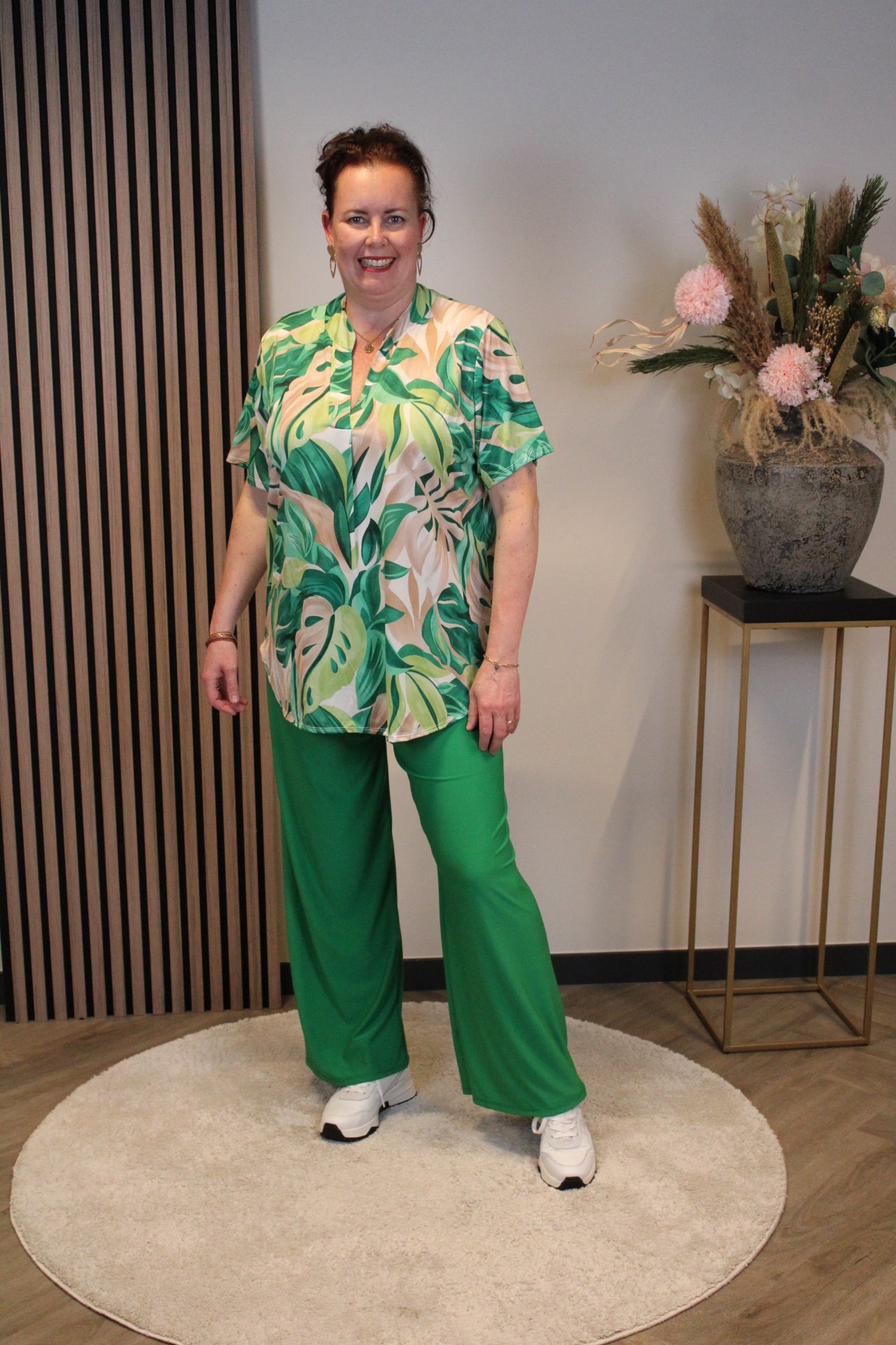 Ellen | Broek appel groen 48 t/m 54