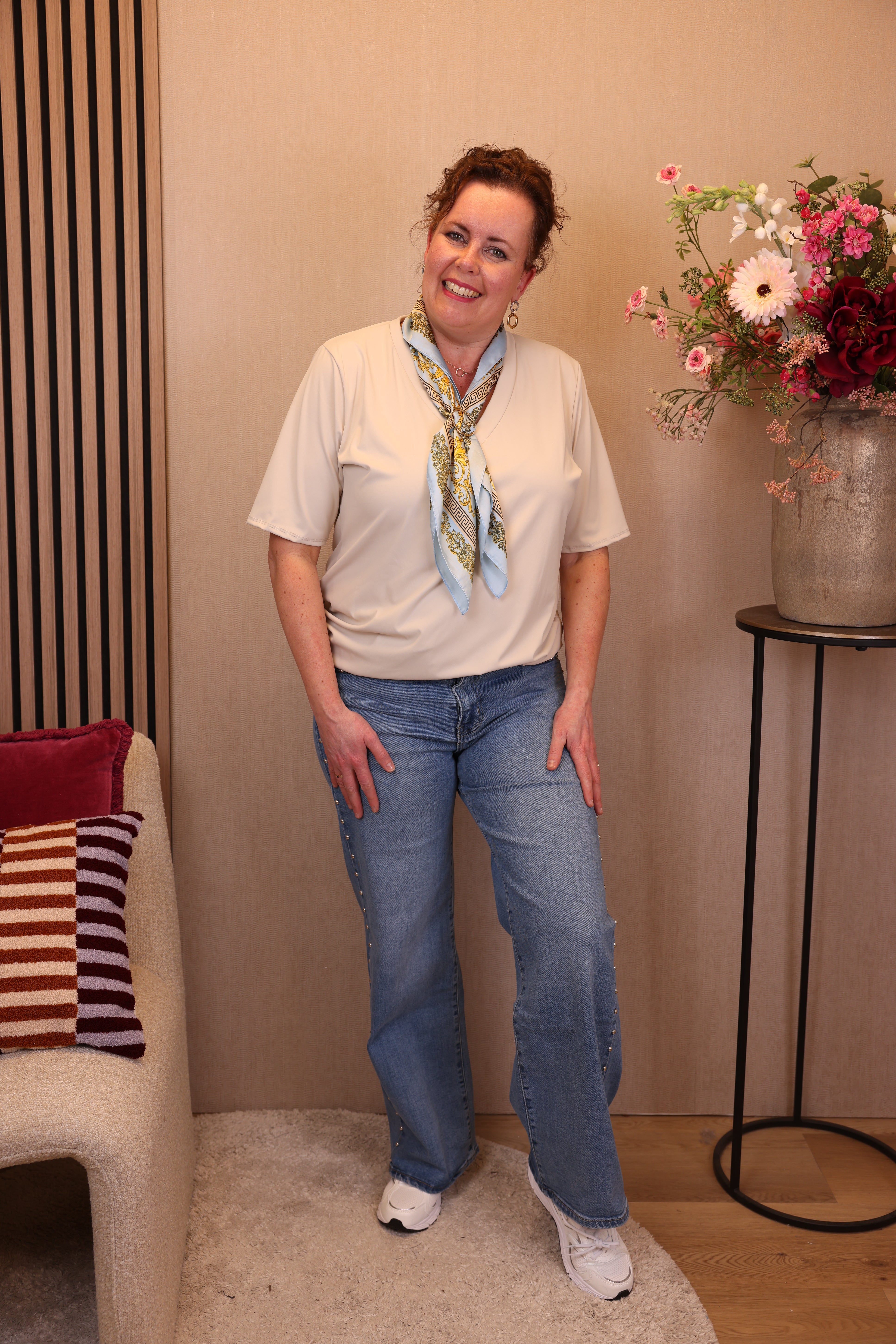Iefke | Top taupe