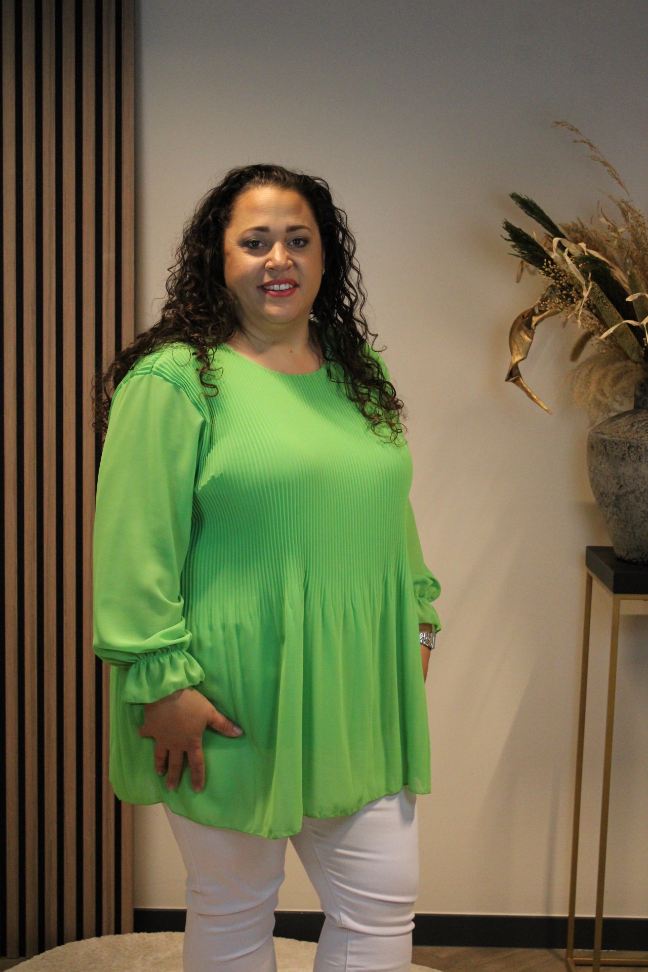 Mabel | Blouse Groen 44 t/m 52