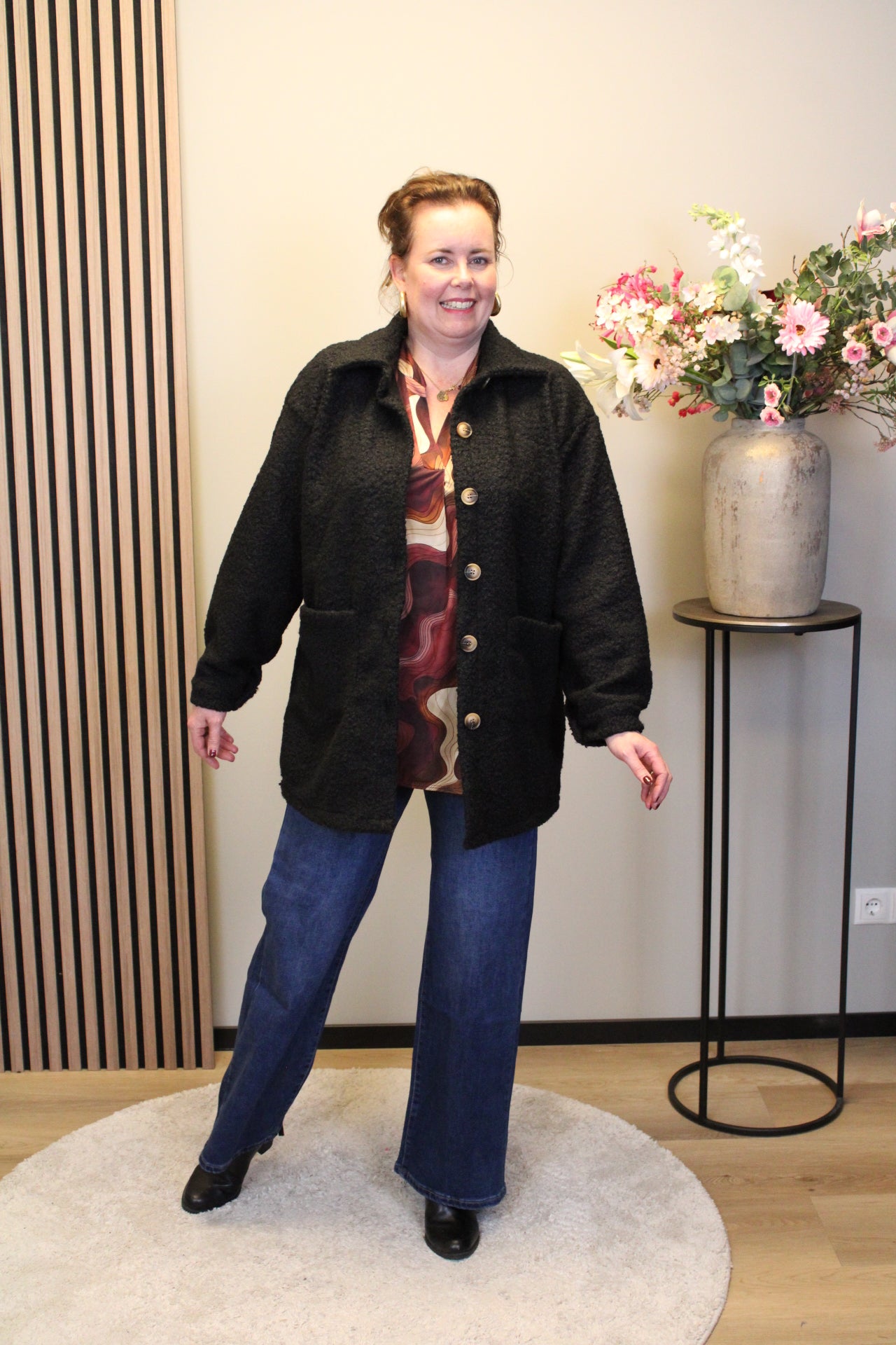 Teddy | Jasje zwart 48 t/m 52