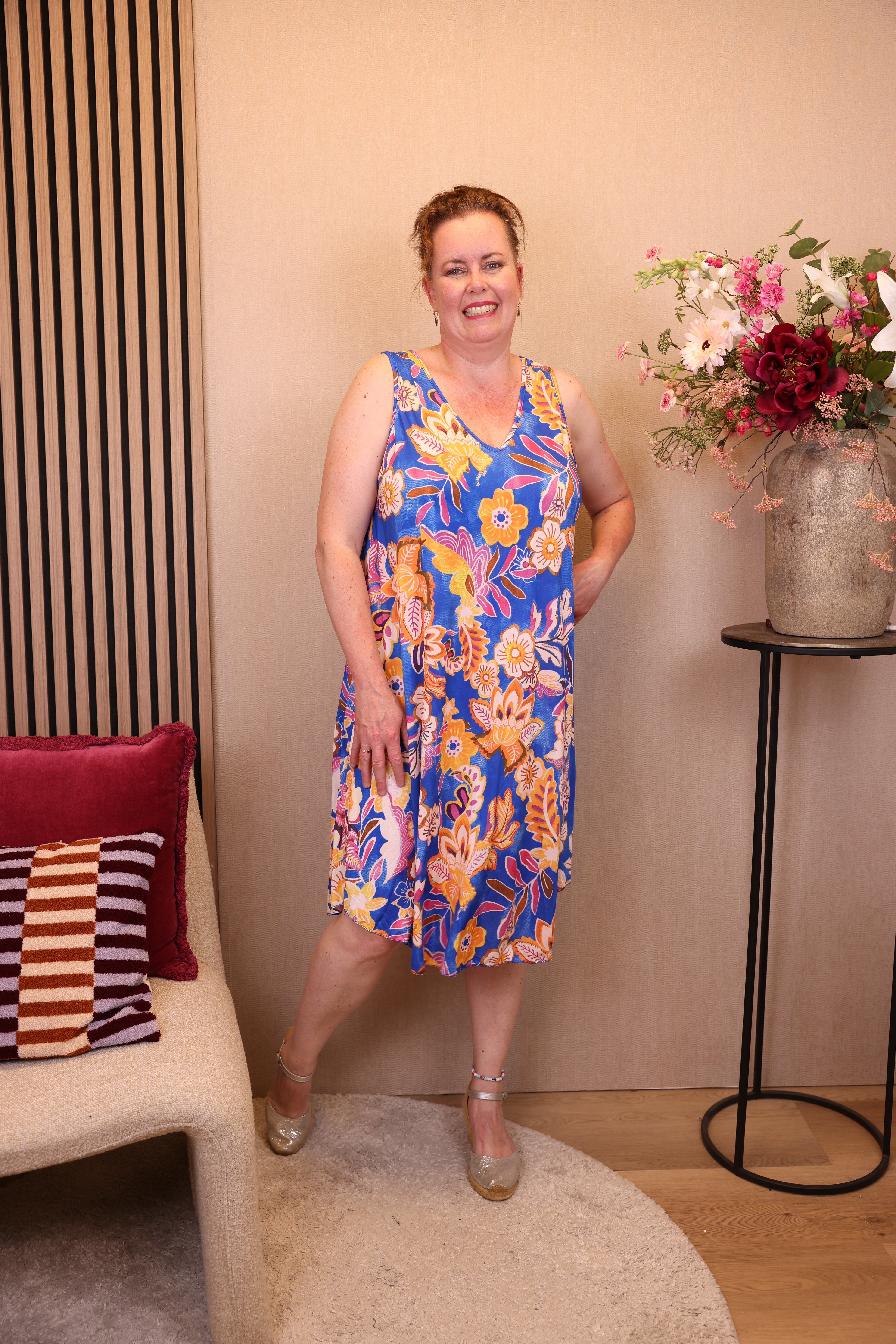 Aylin | Jurk blauw