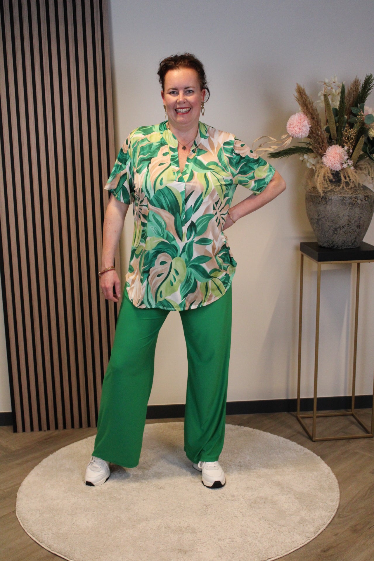 Ellen | Broek appel groen 48 t/m 54