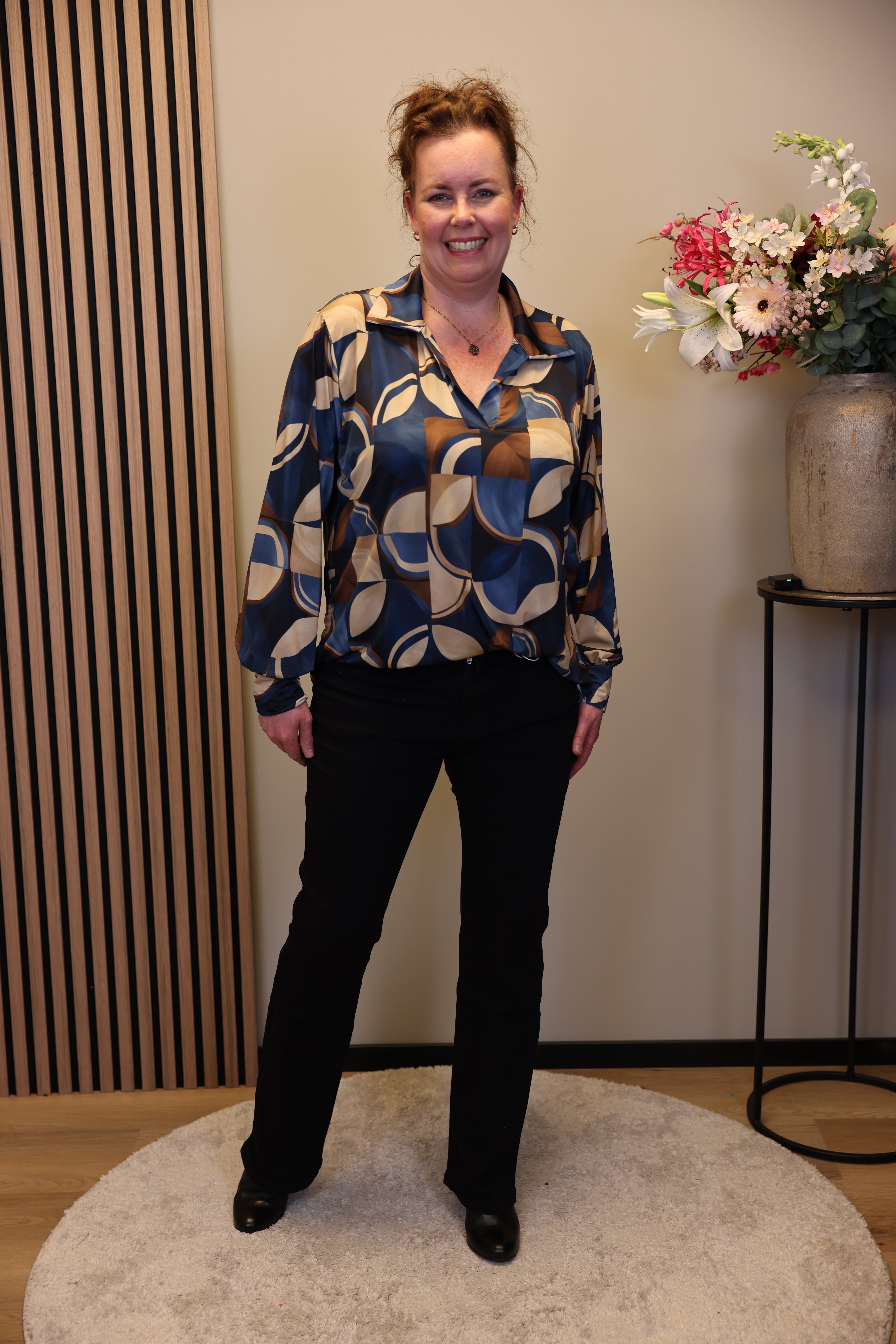 Janneke | Jeans zwart 40 - 48