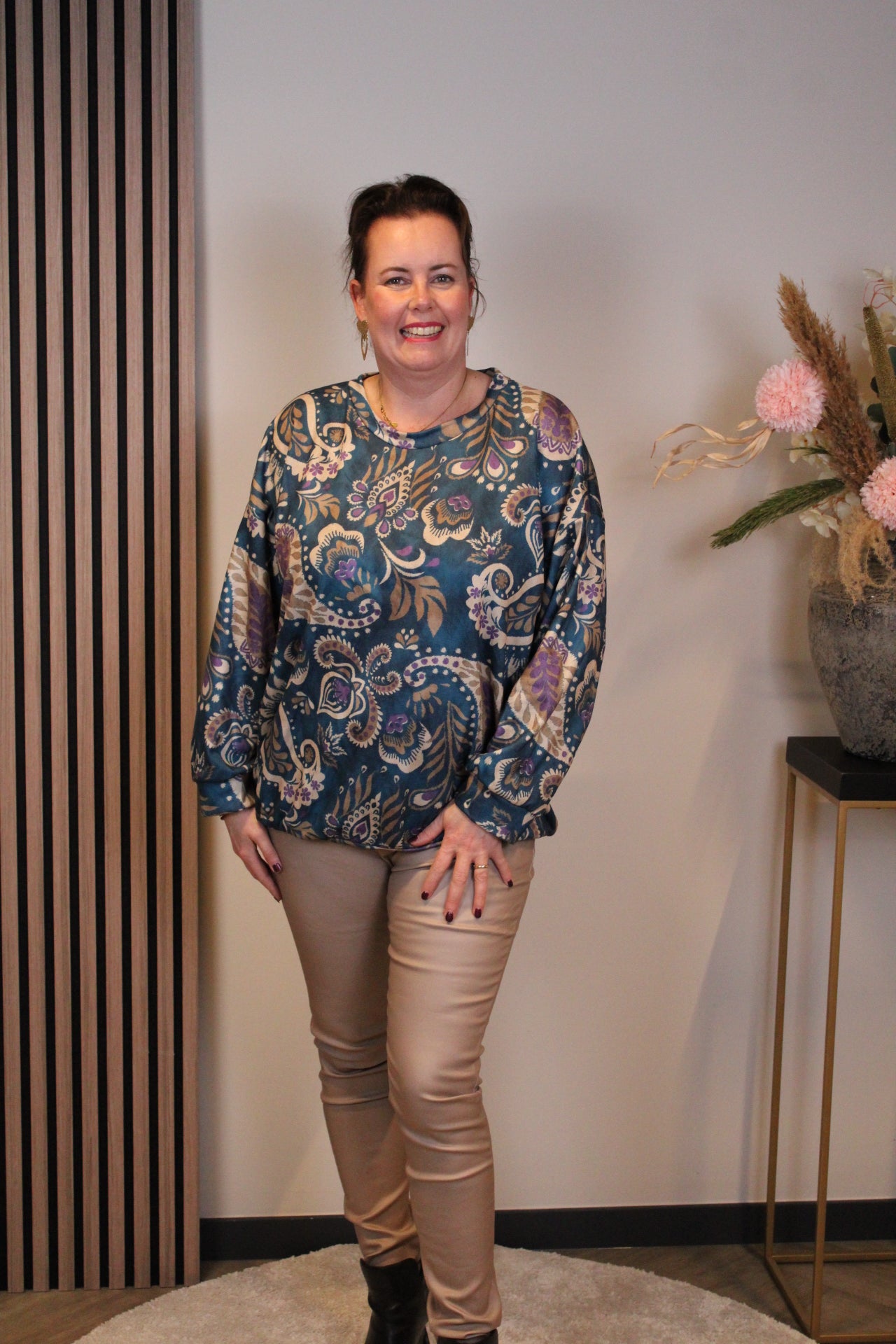 Cato | trui aqua 46 t/m 50