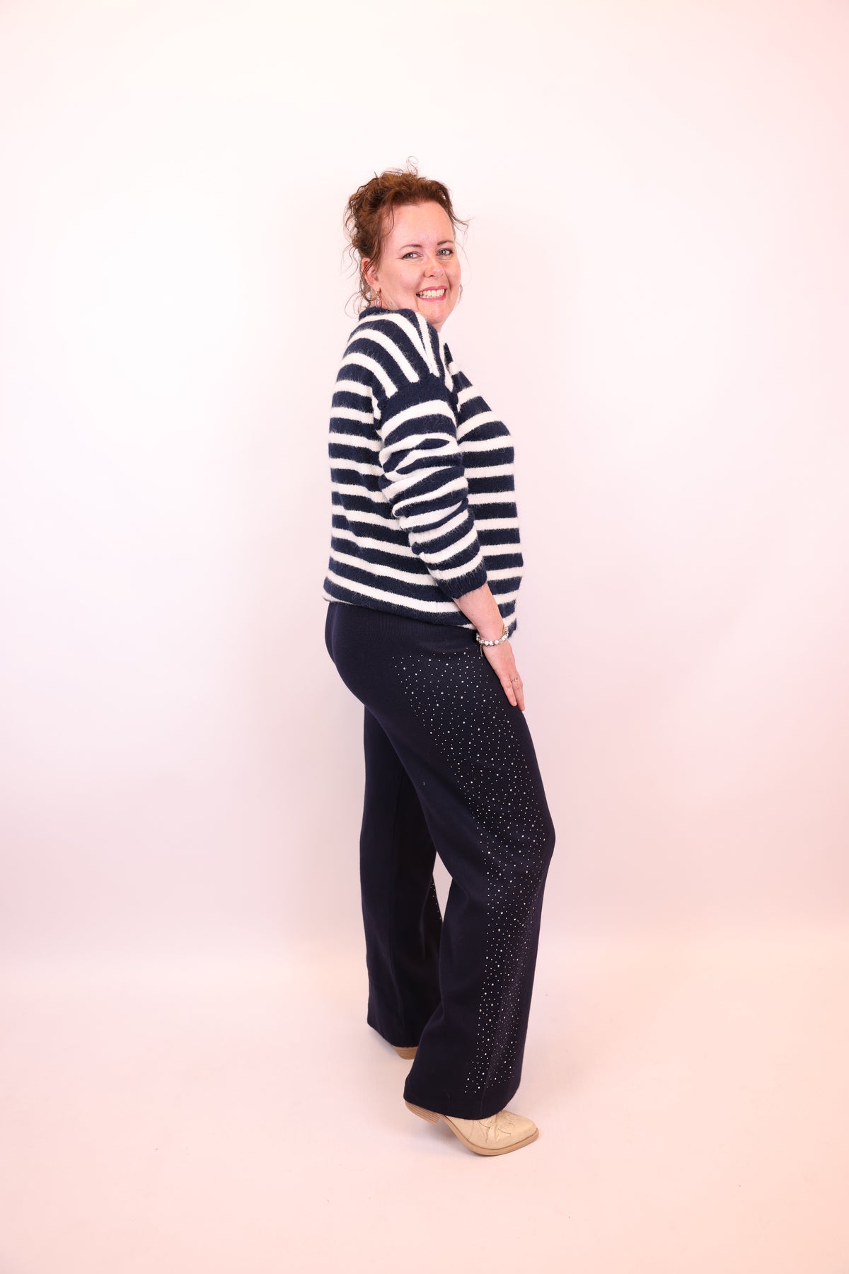 Suzan | Trui blauw