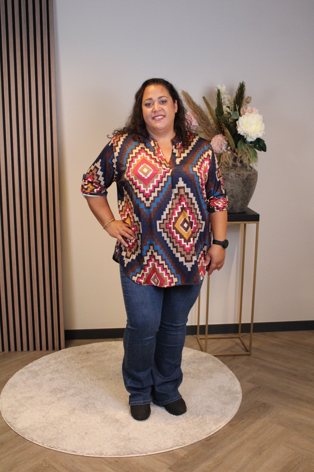 Josefine | Blouse lange mouw 48 t/m 52