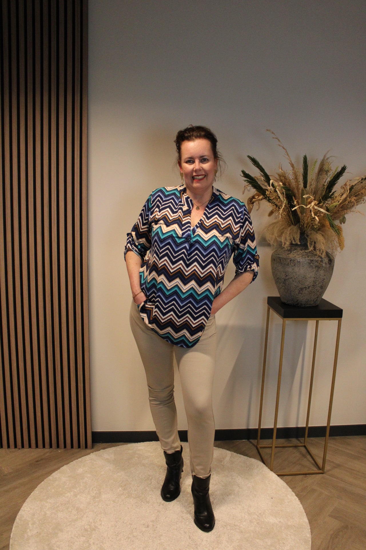 Comfy Stretch | Broek beige