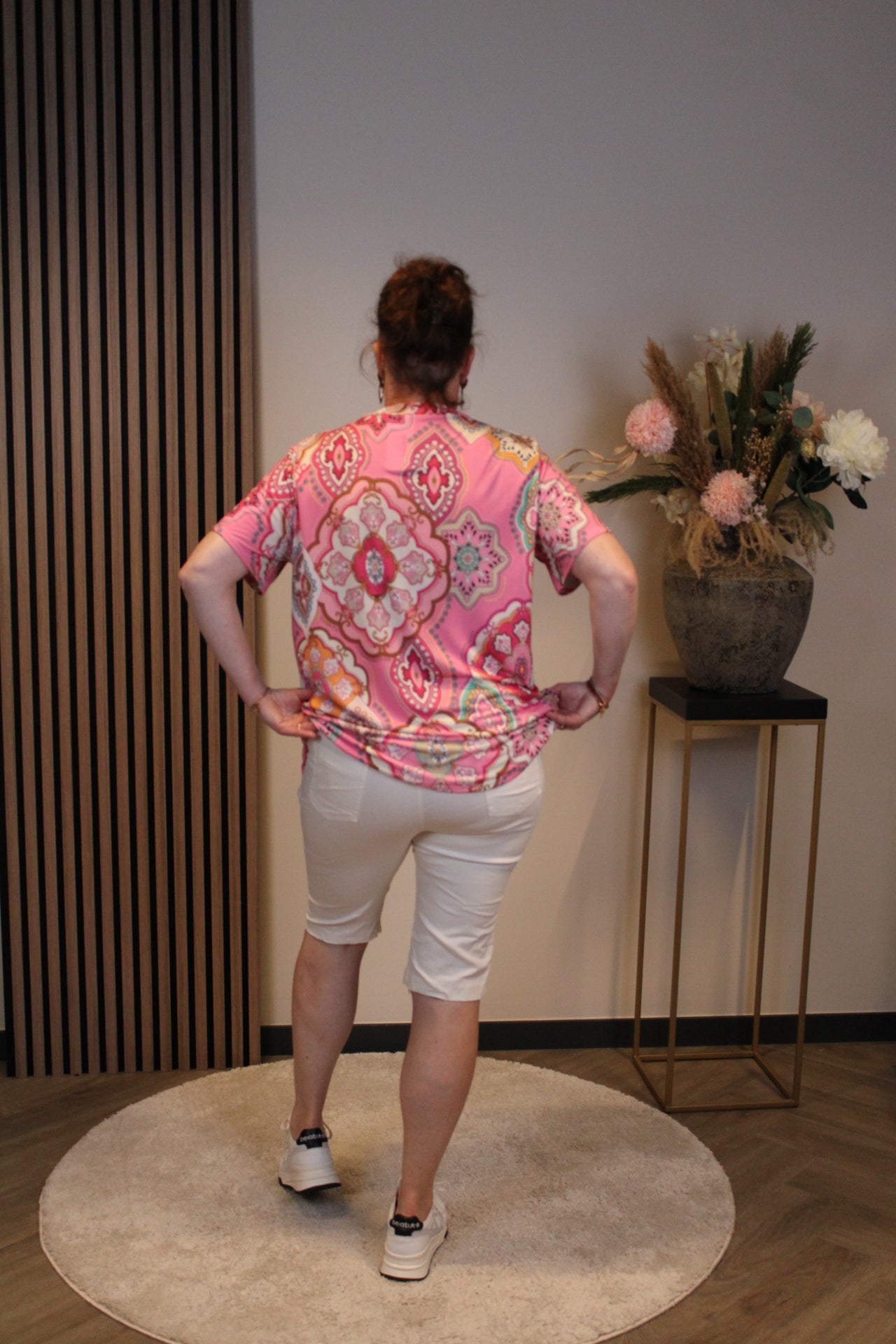 Indy | Broek kort crème 38 t/m 48