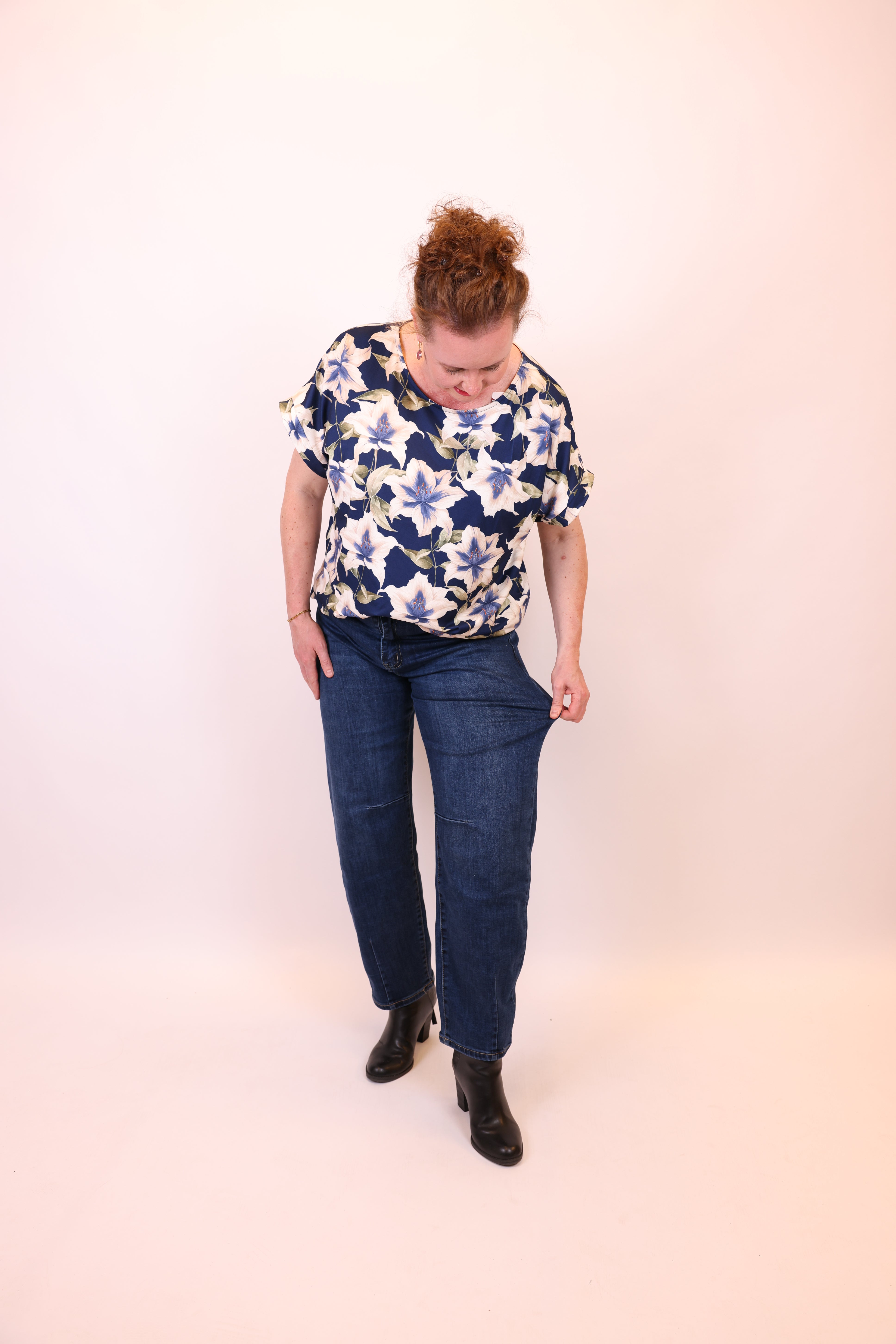 Merel | Jeans blauw 38 - 48