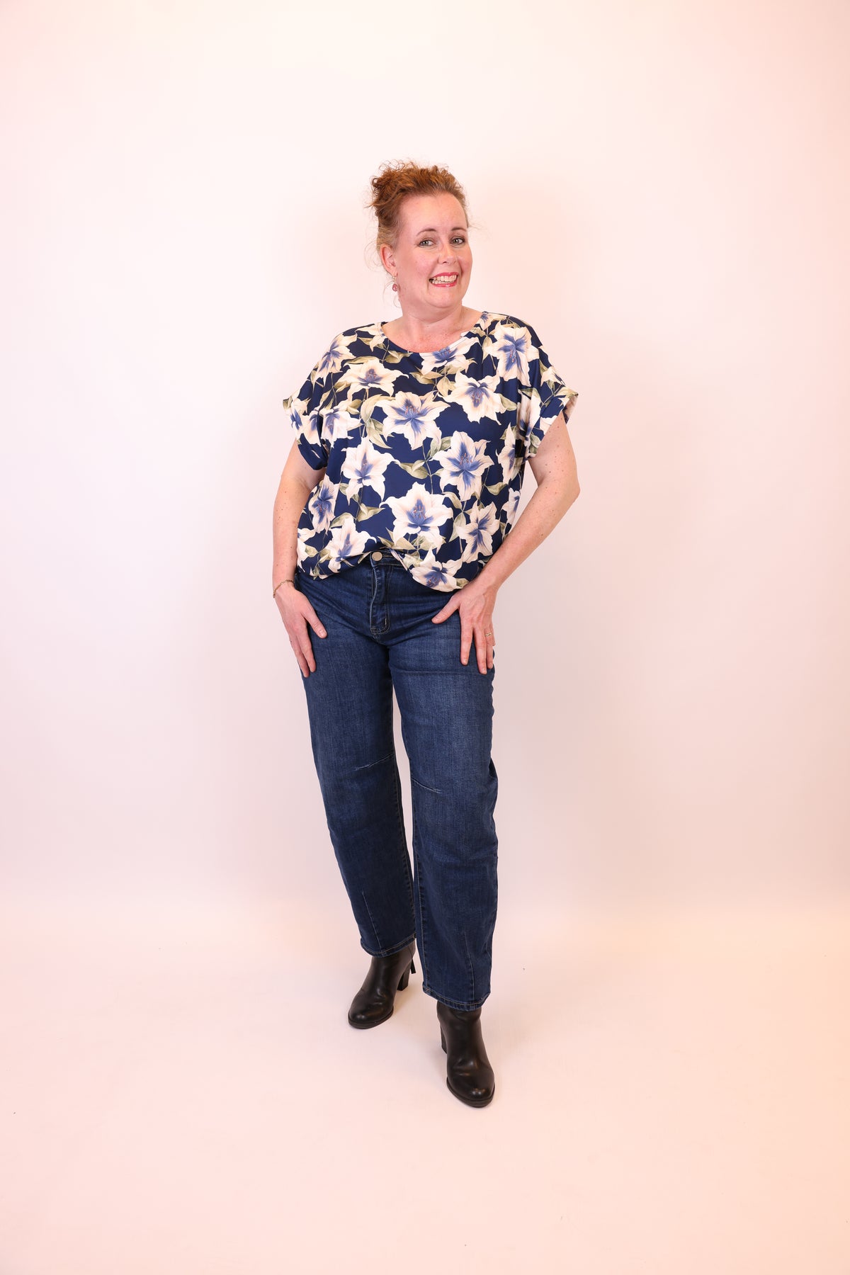 Merel | Jeans blauw 38 - 48