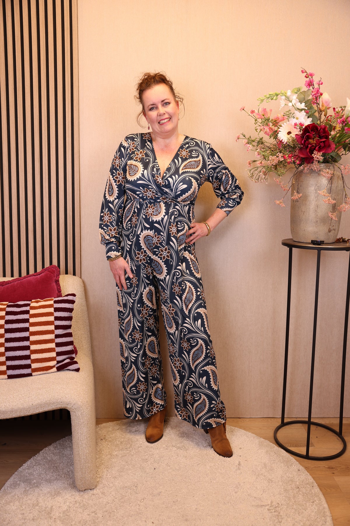 Wietske | Jumpsuit navy 40 - 50