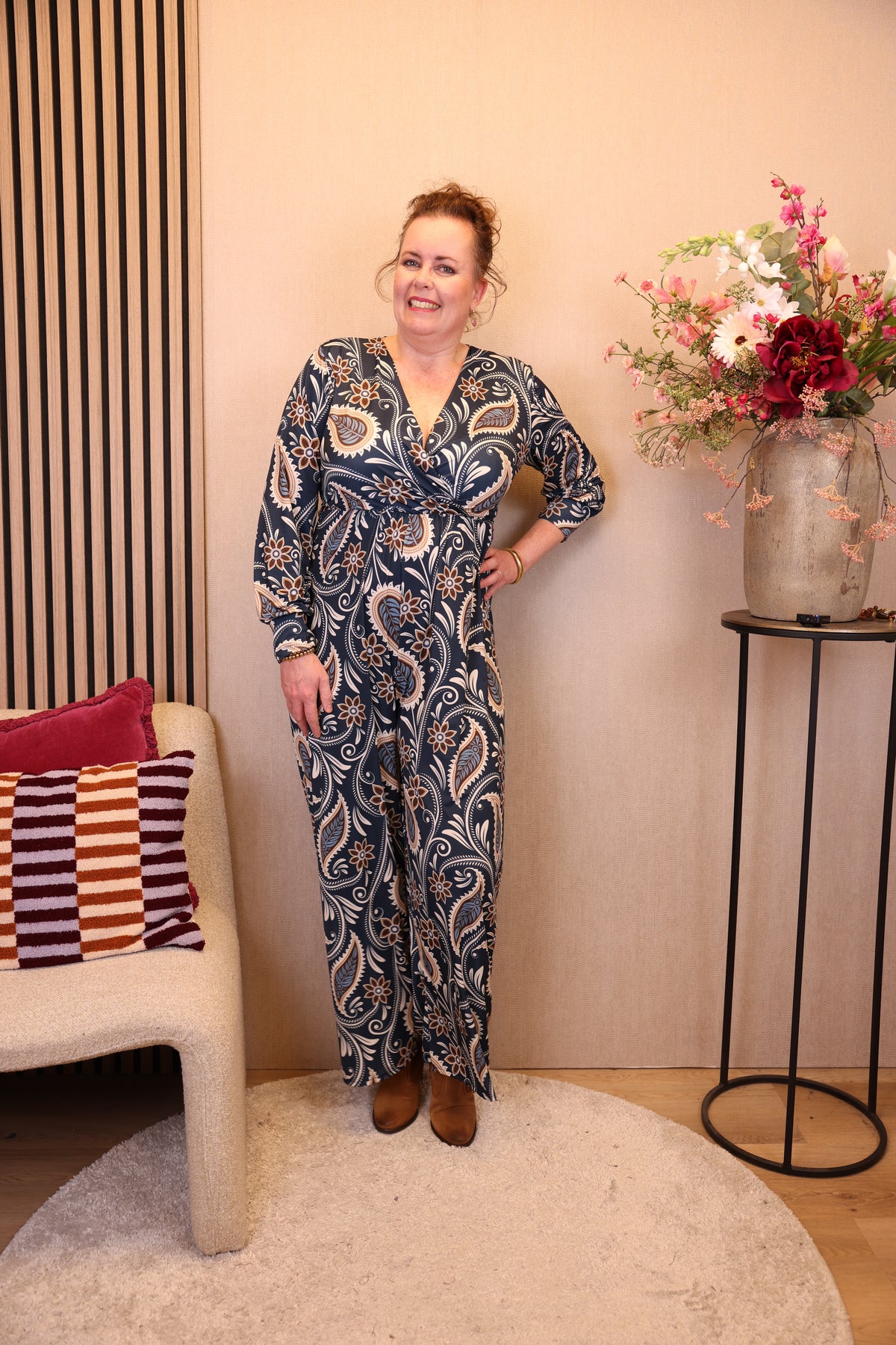 Wietske | Jumpsuit navy 40 - 50
