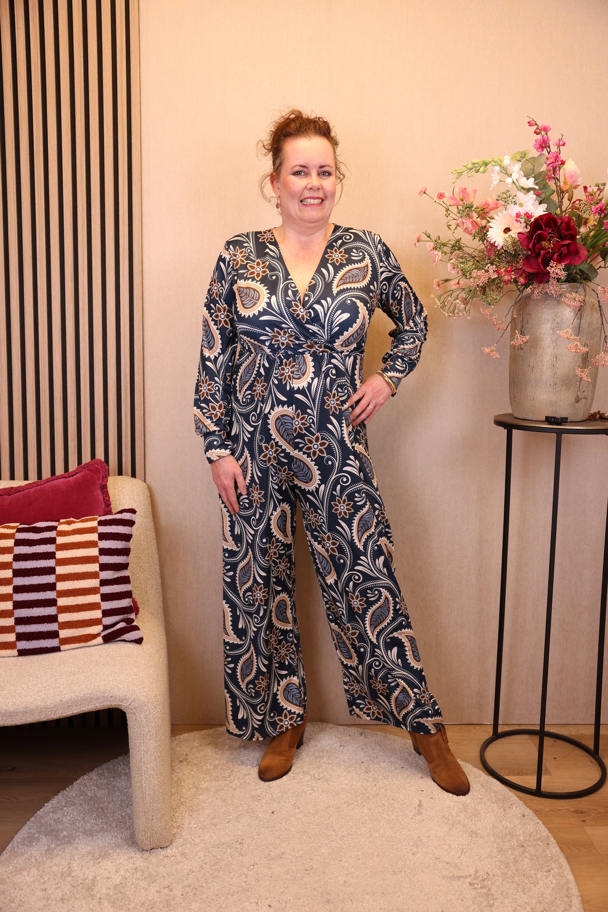 Wietske | Jumpsuit navy 40 - 50