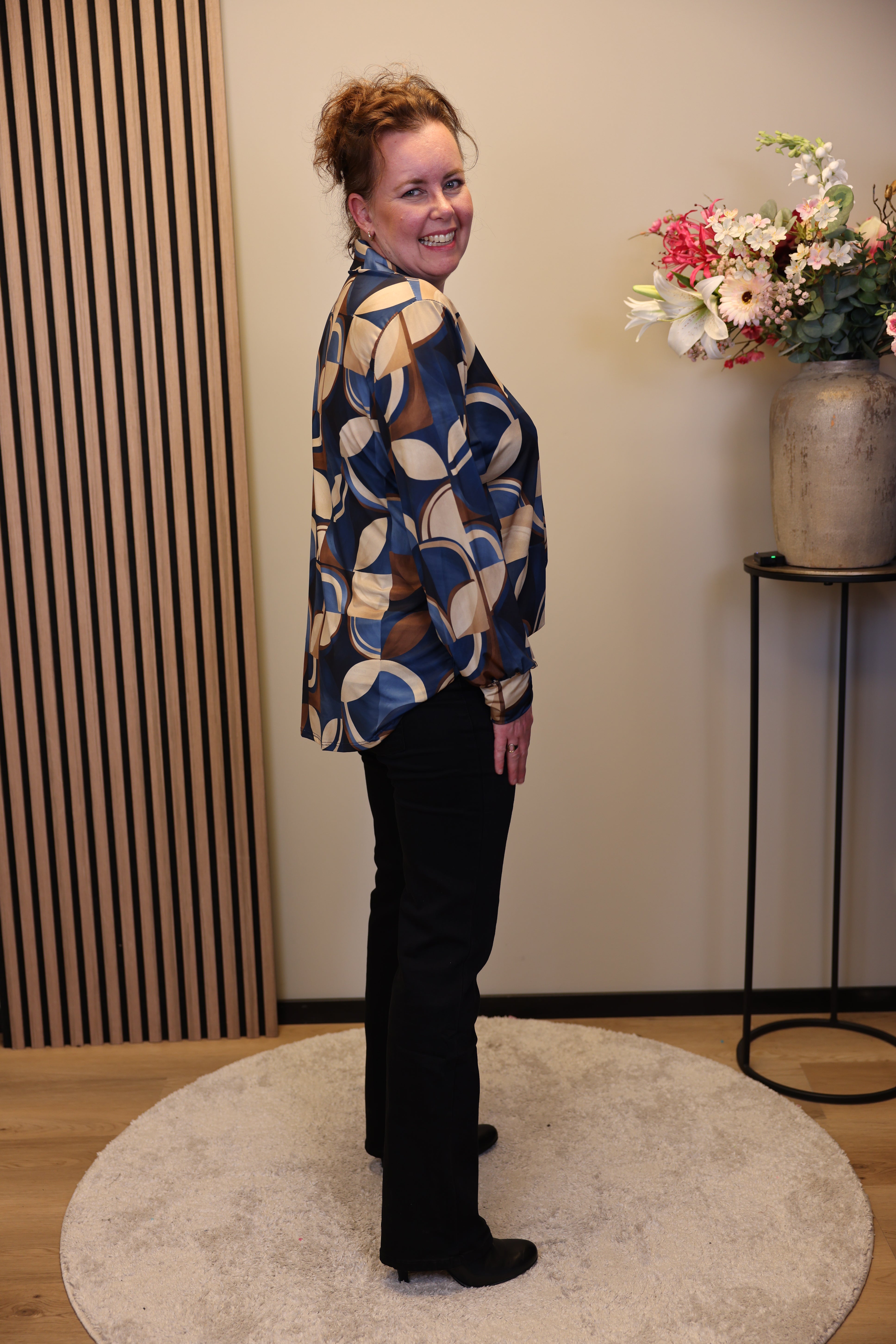 Janneke | Jeans zwart 40 - 48