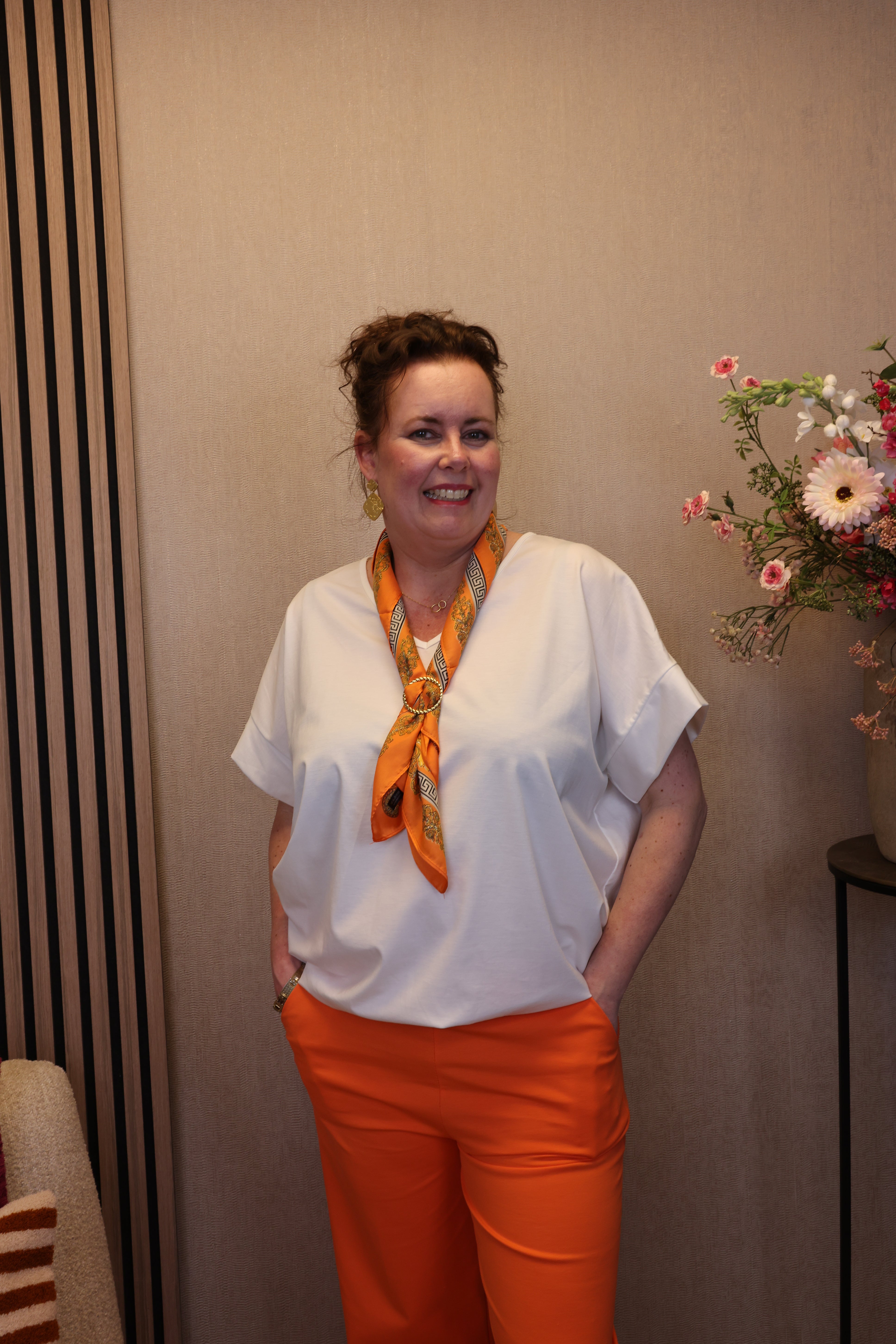 Meis | Sjaal oranje