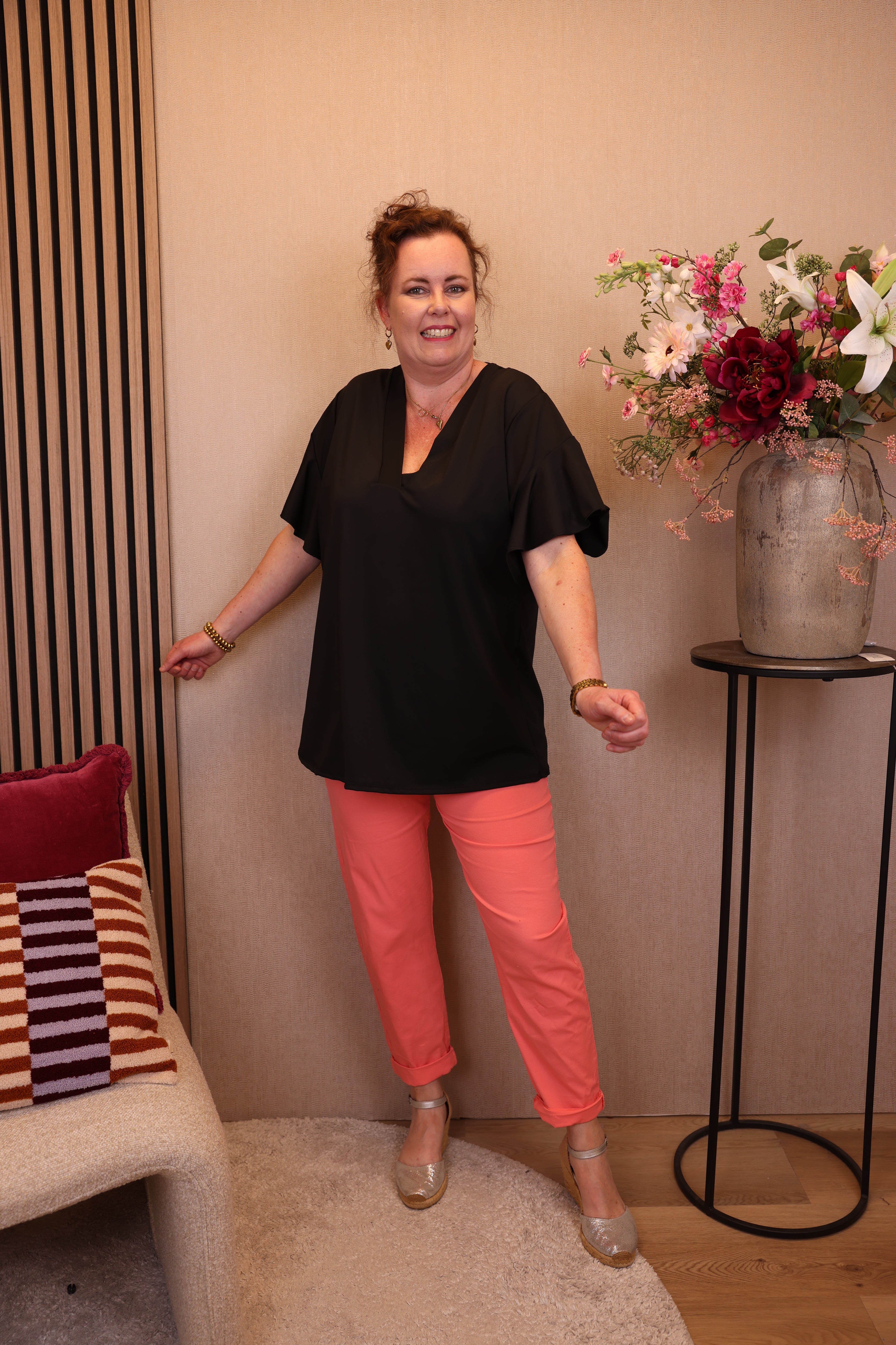 Myra | Top zwart