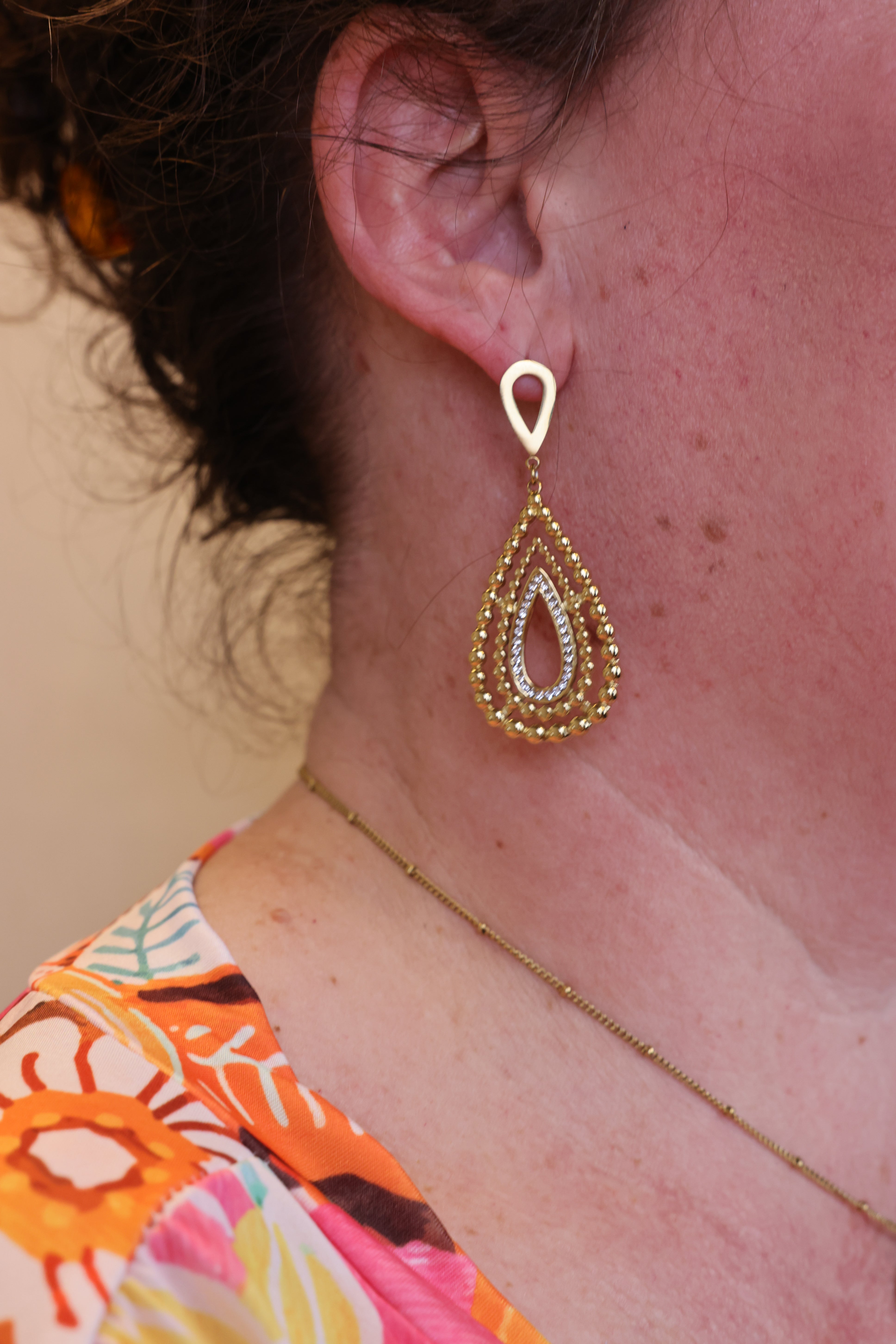 Alina | Oorbellen goud