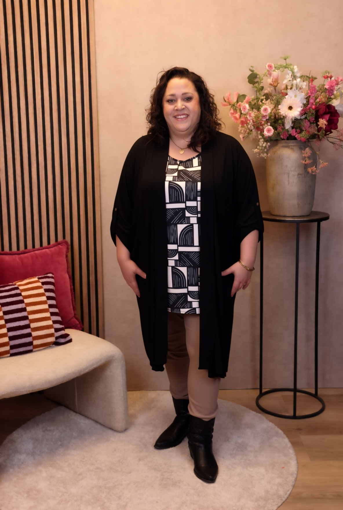 Evi | Vest zwart